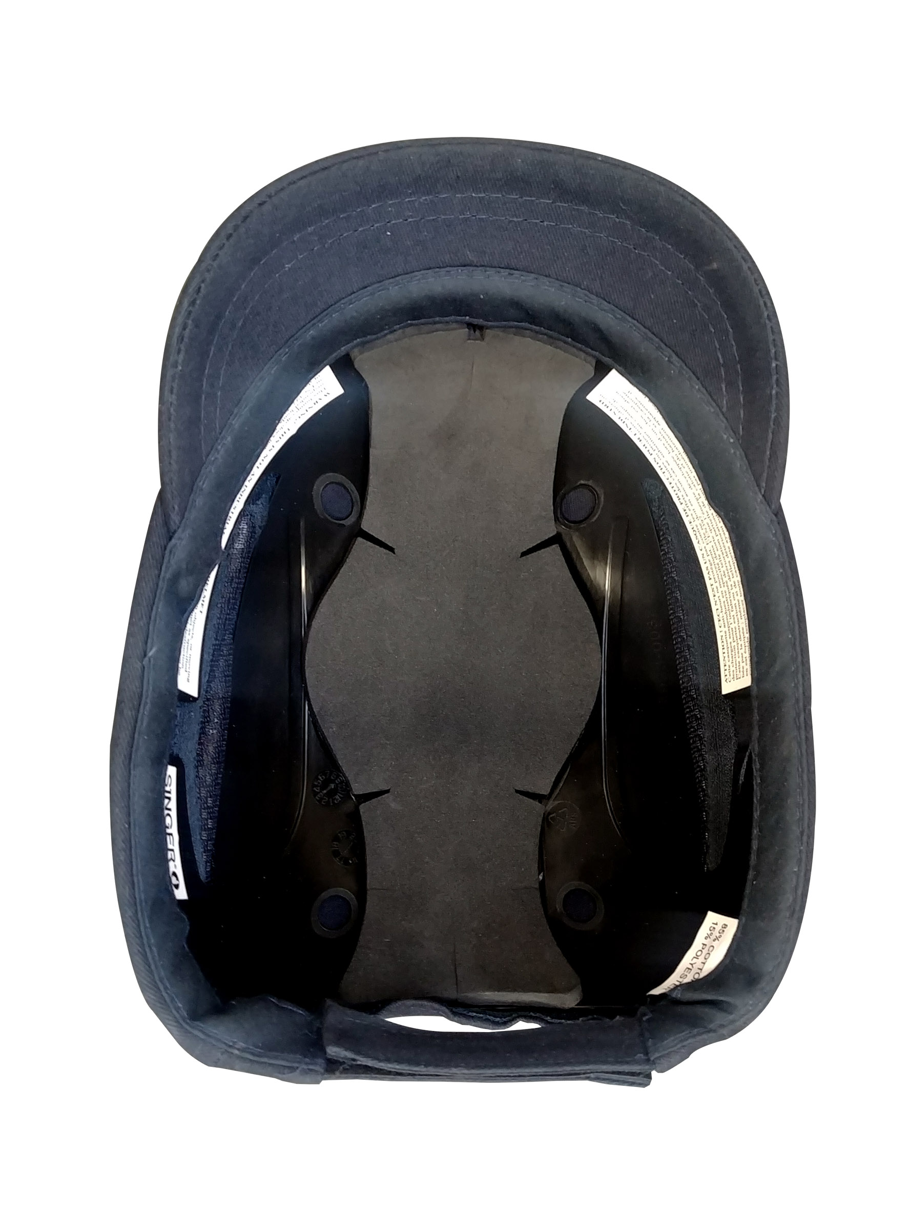 Casquette anti-heurt bleue visière courte pour l'industrie - SINGER - HG916B