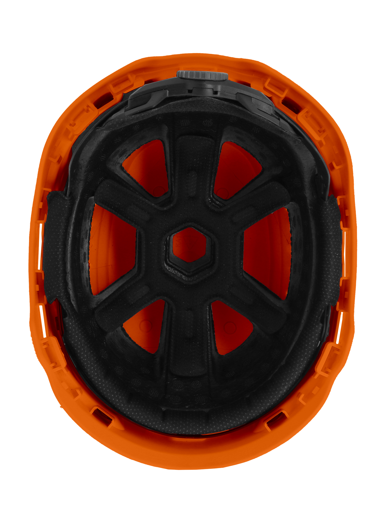 Casque de protection non aéré orange - calotte intérieur en PPE - SINGER - HIMA2O