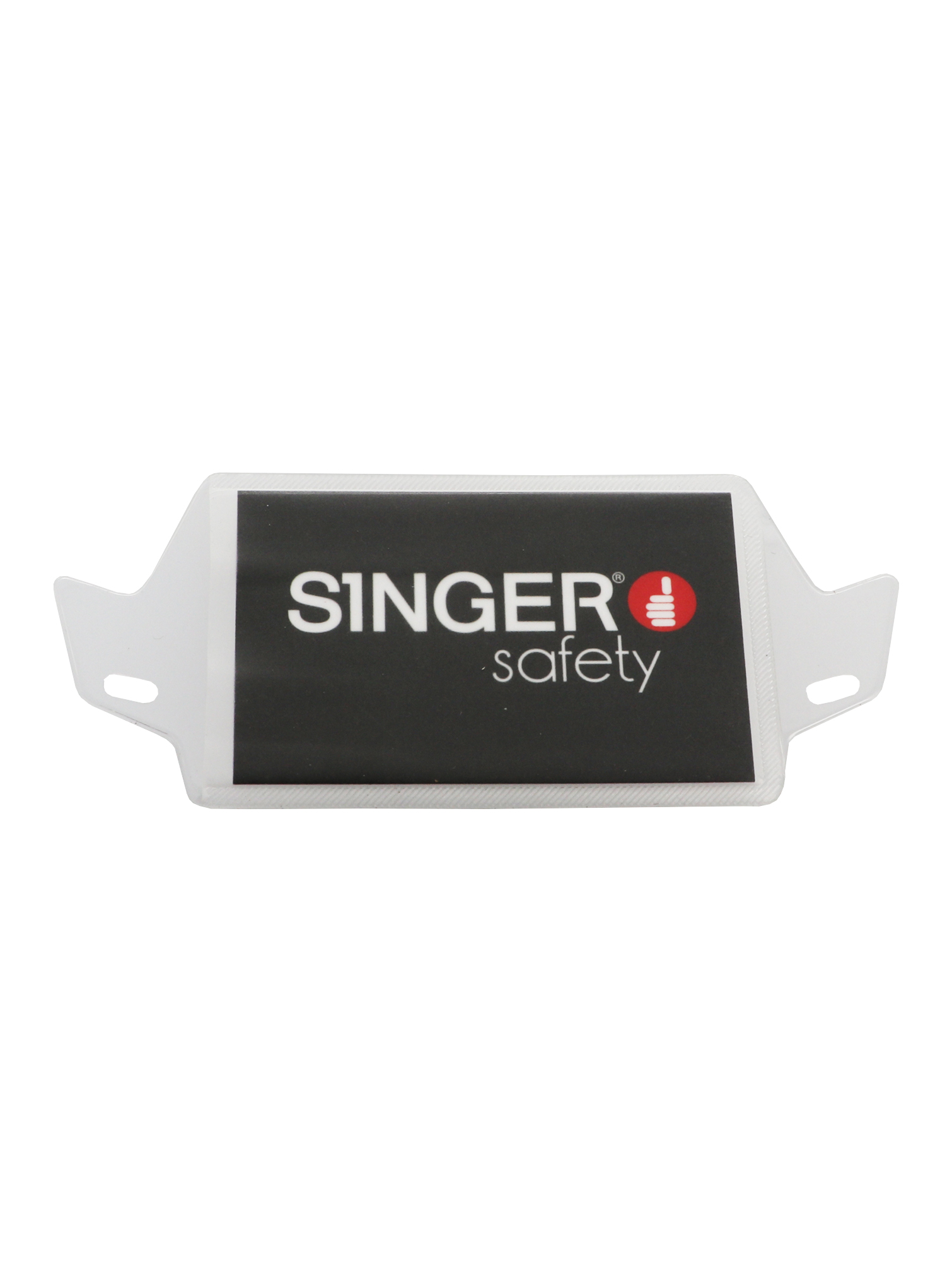 Porte-badge en plastique semi-rigide - SINGER - PBHIMA