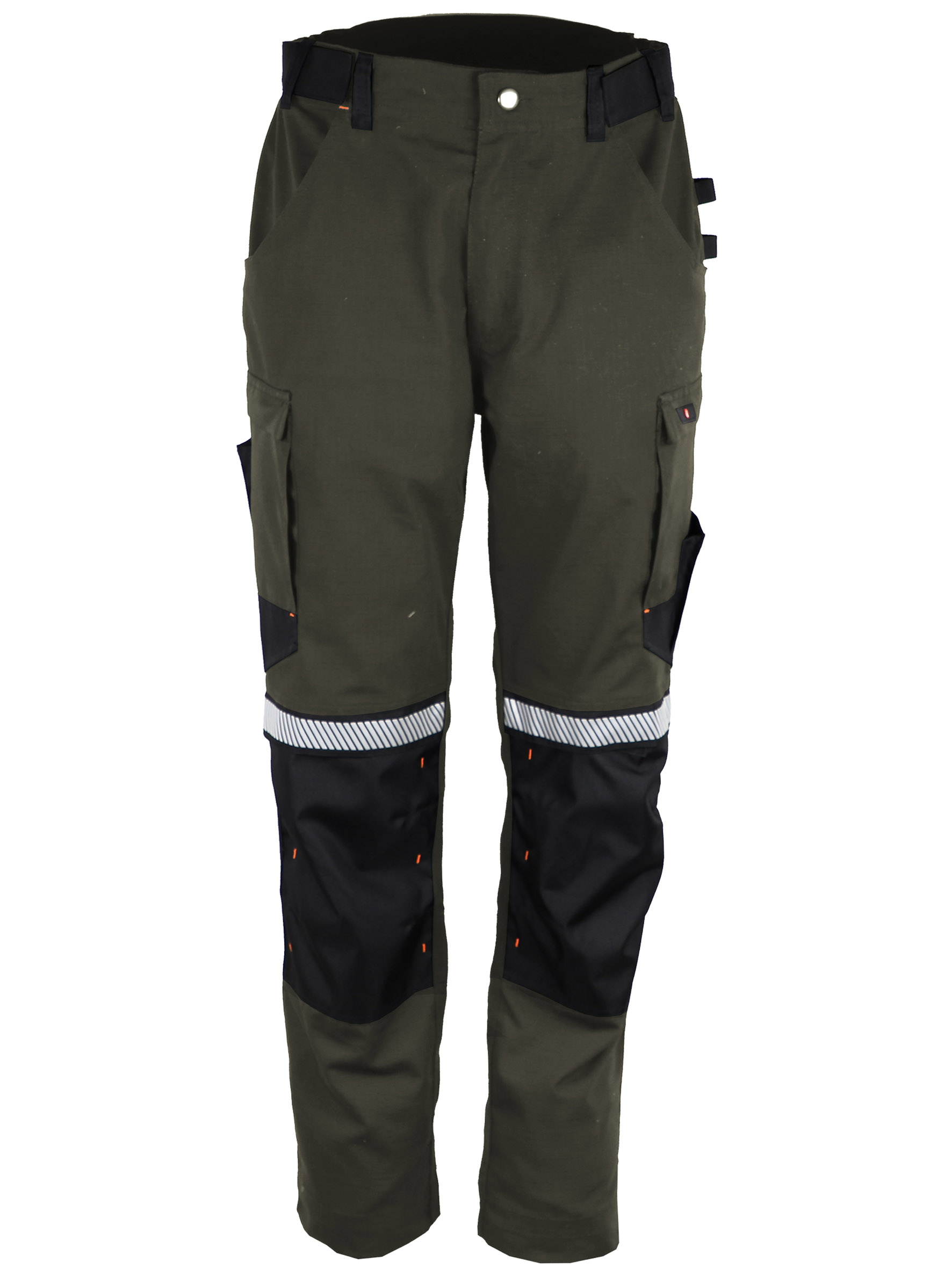 Pantalon de travail ripstop Coton/polyester/élasthanne Bronze/noir - SINGER - PETRA