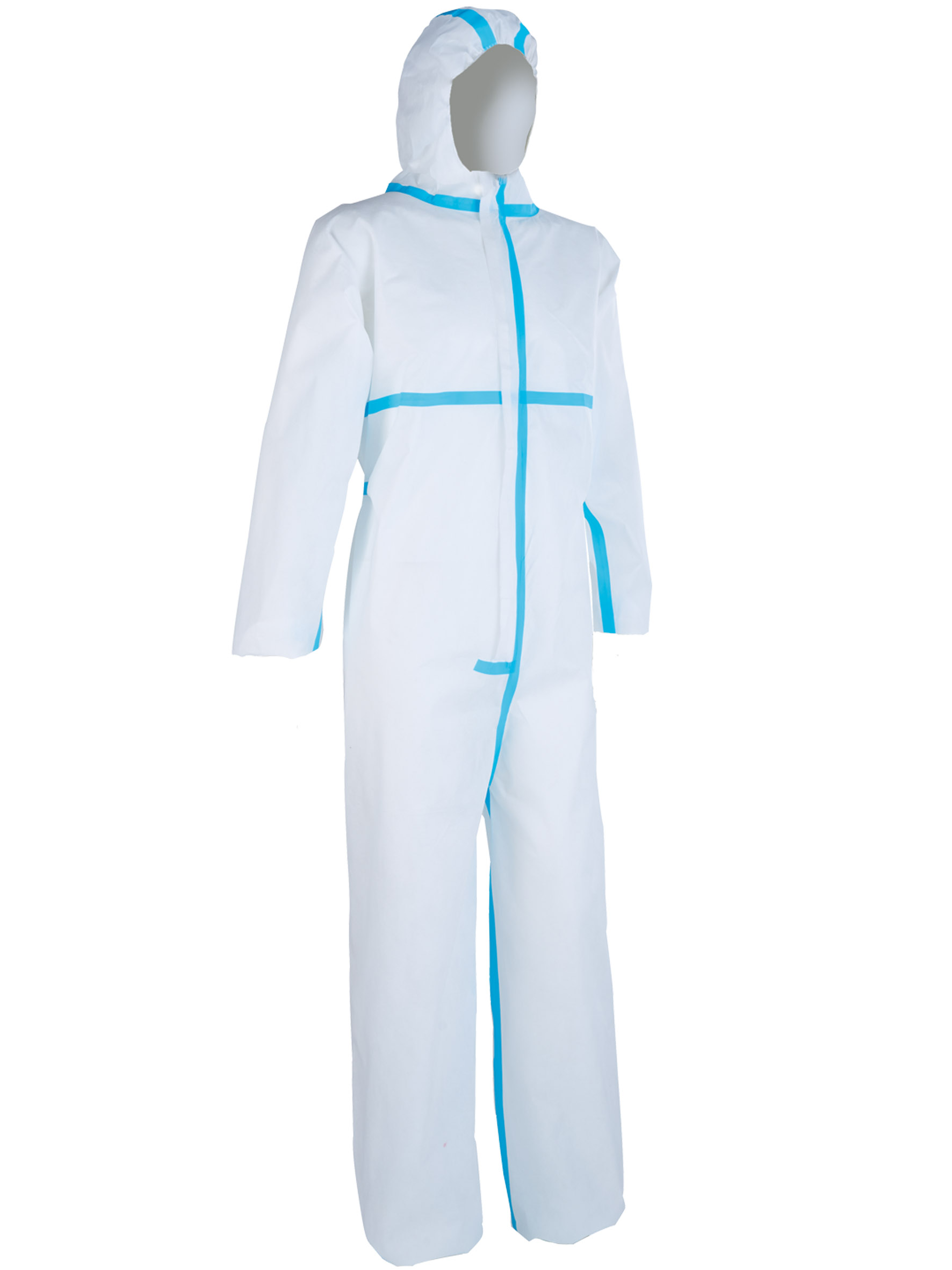 Combinaison de protection L Non-tissé SMS polypropylène 55 g/m2 Type 5 & 6 - SINGER - PLY500