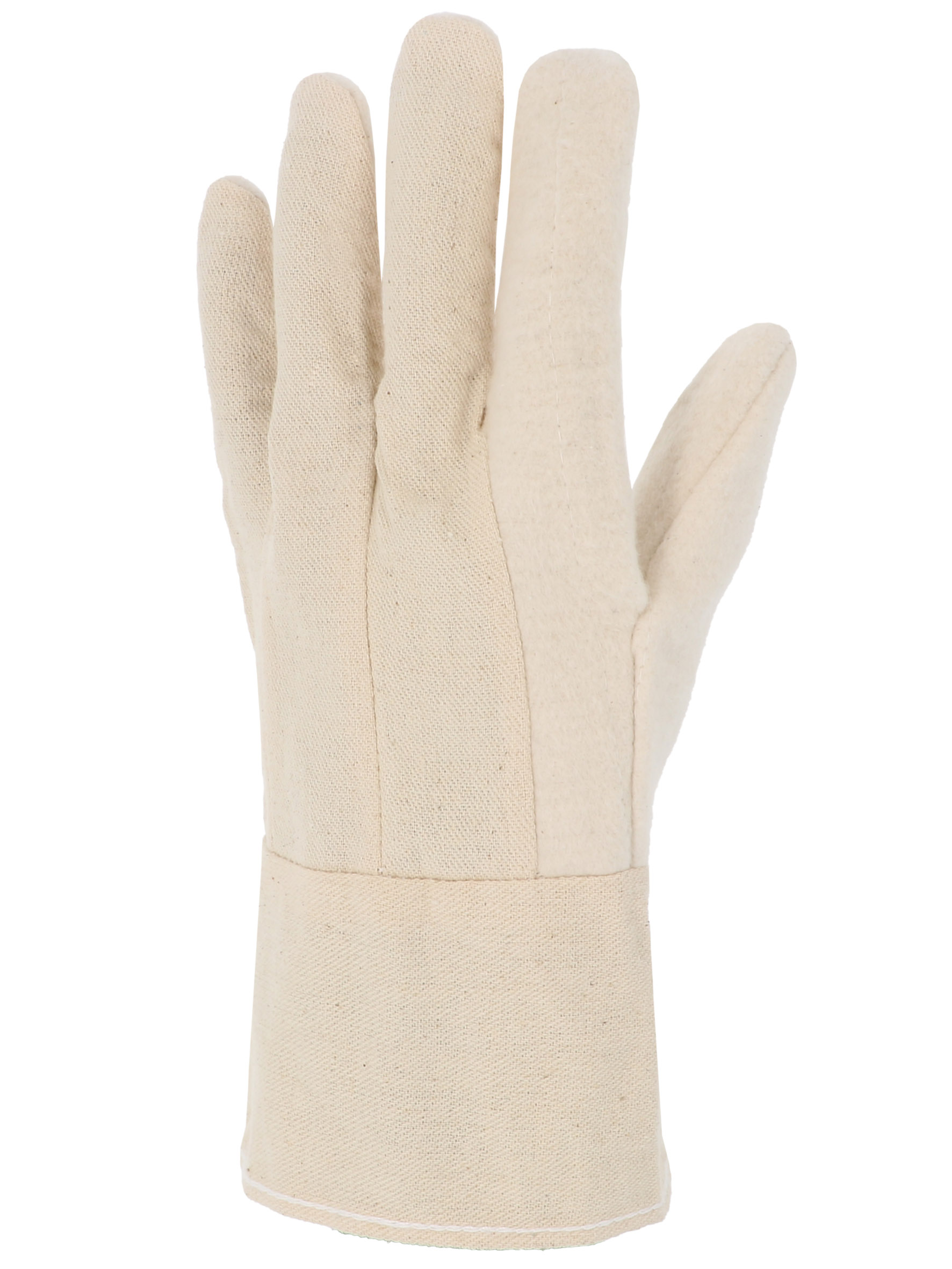Gant coton tissé Paume double épaisseur Manchette 8 cm T10 - SINGER - PRP75408