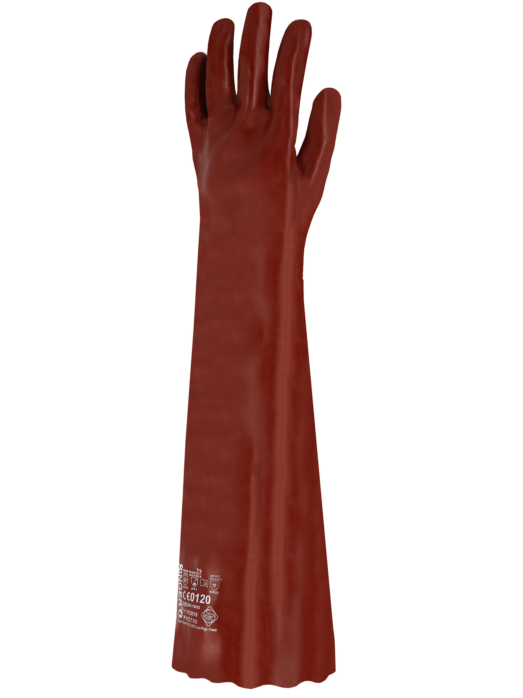 Gant PVC  580 mm Simple enduction T10 - SINGER - PVC75595