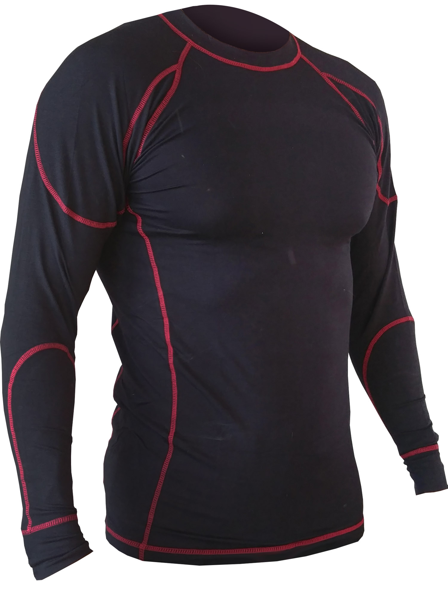 T-shirt chaud à manches longues en Tencel modal - SINGER - SAHO