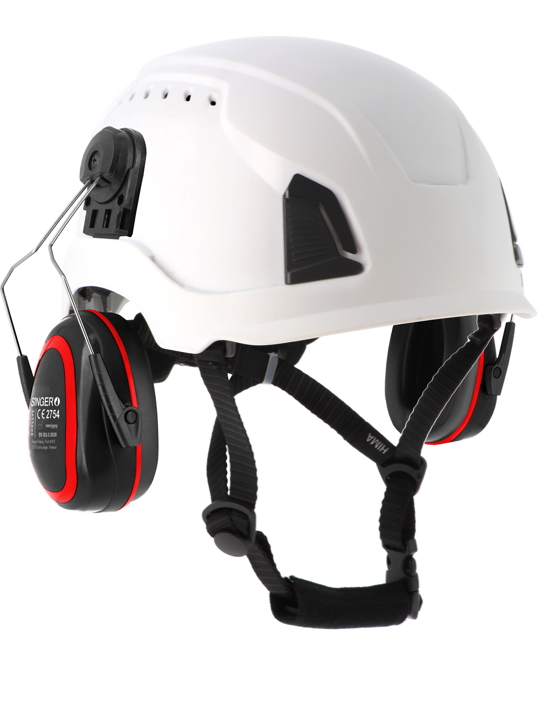 Serre-tête antibruit pour casque de protection SNR 24,9 dB - SINGER - SHELLY1