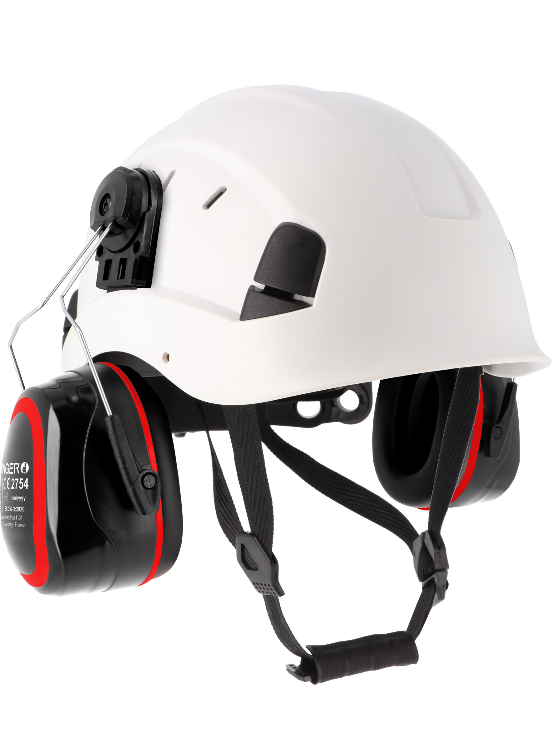 Serre-tête antibruit pour casque de protection SNR 27,8 dB - SINGER - SHELLY2