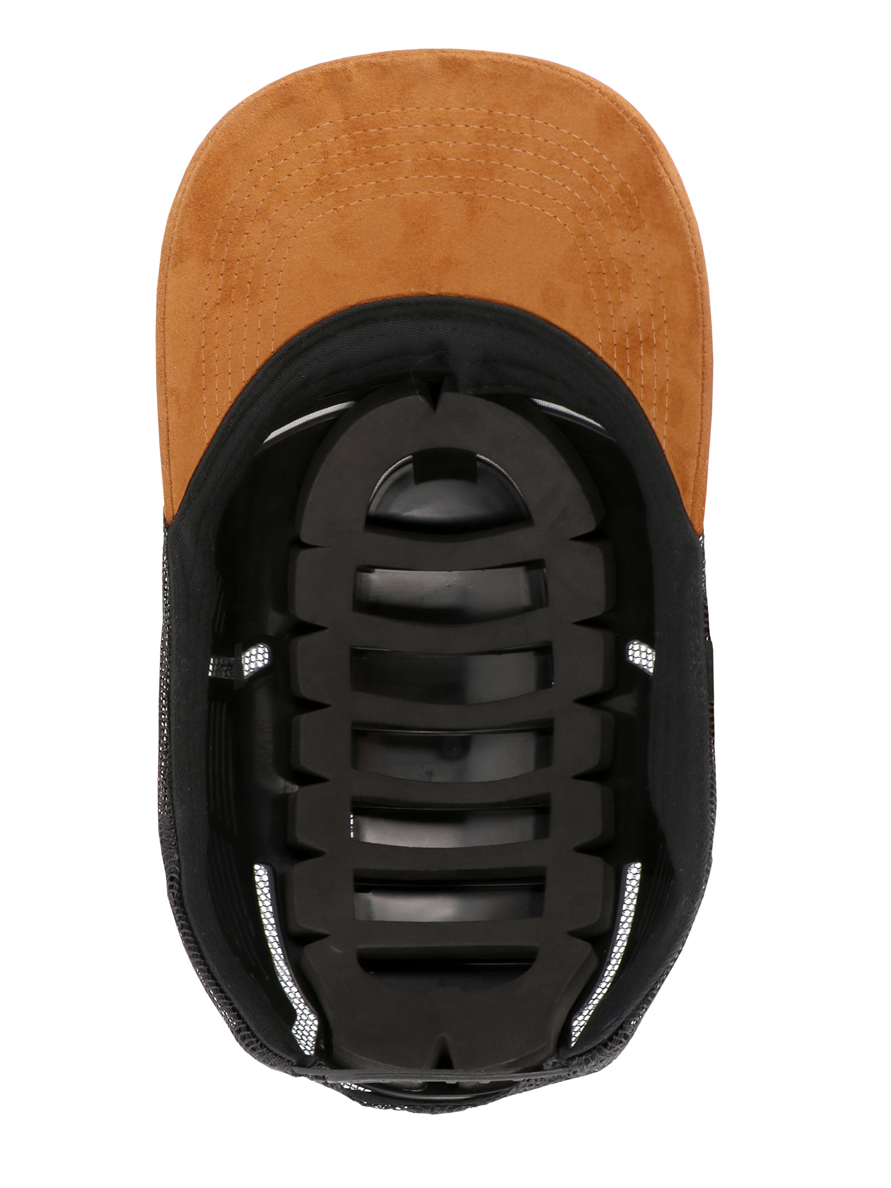 Casquette anti-heurt marron et noire snapback  - SINGER - SMITH