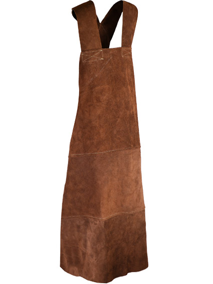 Tablier cuir 90 x 70 cm Croûte de bovin supérieure Cousu fil aramide - SINGER - TABSOUD9070