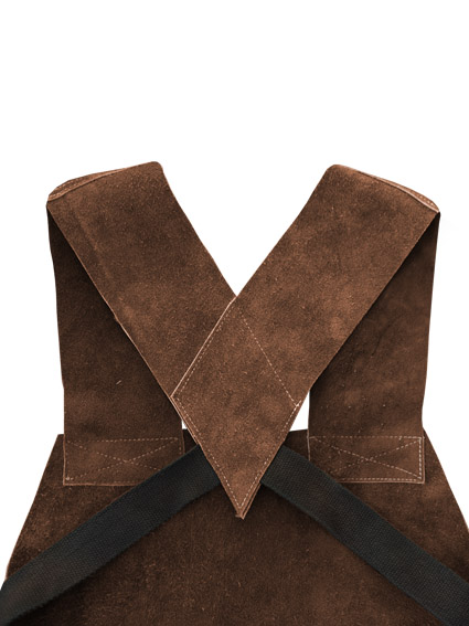 Tablier cuir 90 x 70 cm Croûte de bovin supérieure Cousu fil aramide - SINGER - TABSOUD9070