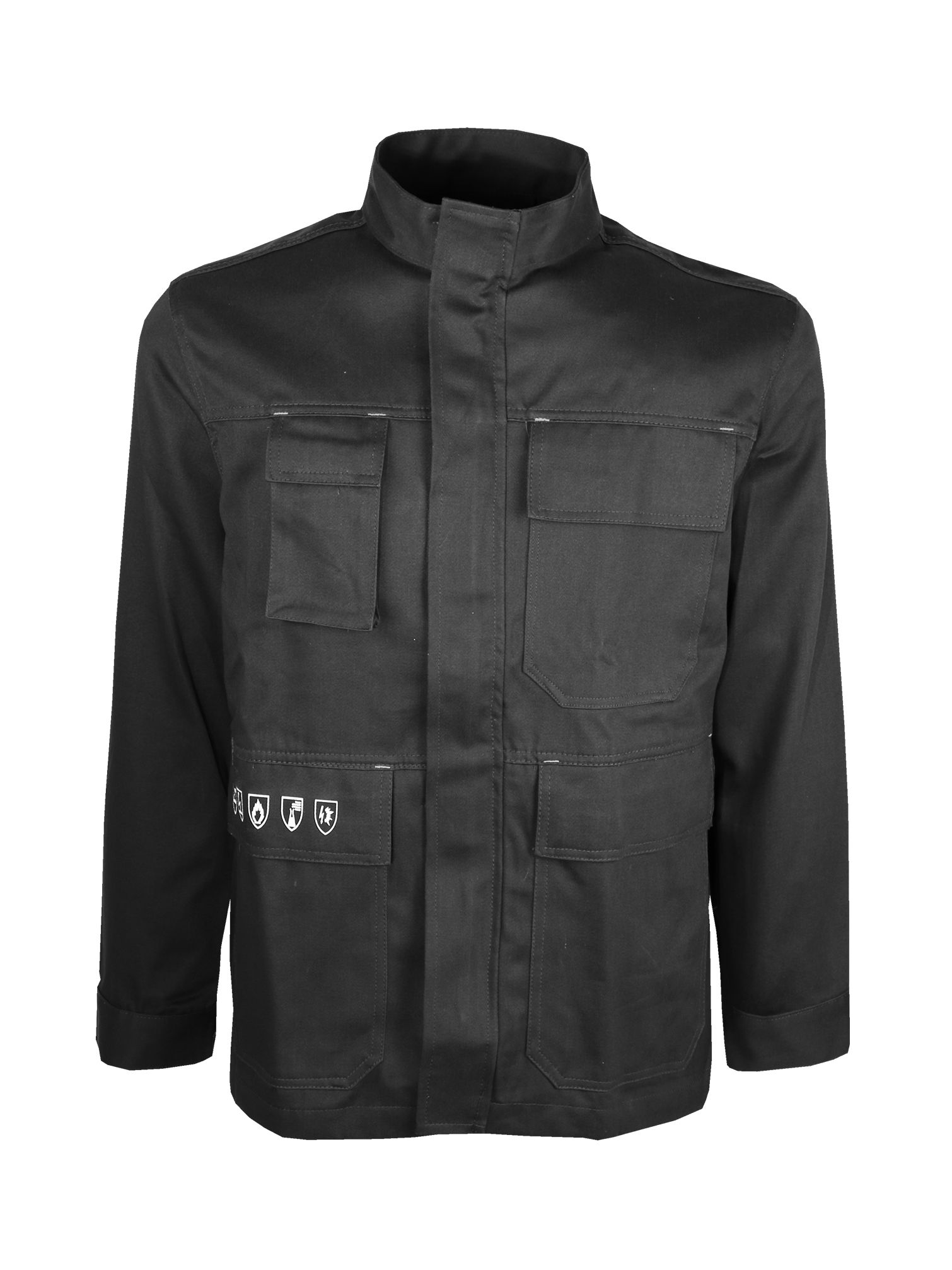 Veste multi-risques ignifuge et retardateur de flammes gris - SINGER - VADONG