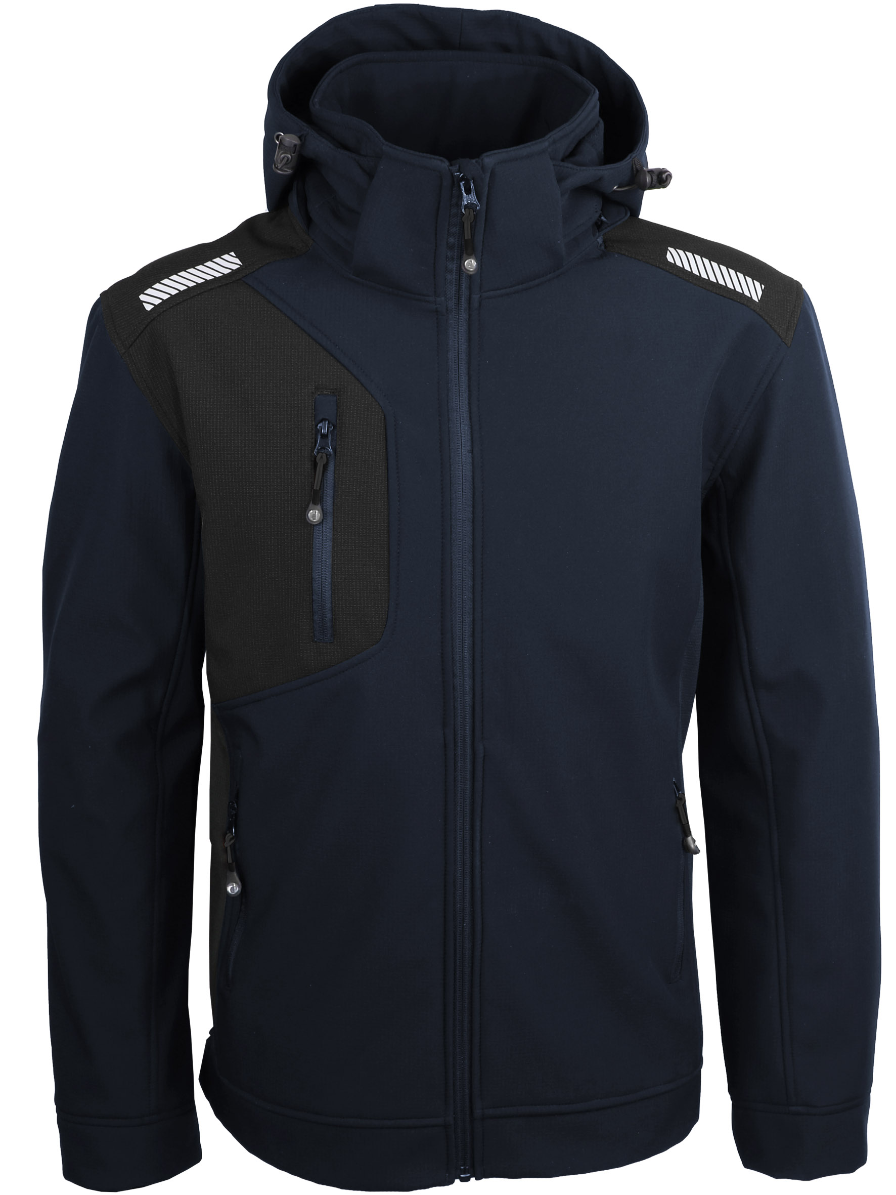 Veste softshell bleu foncé  - SINGER - VINTAM
