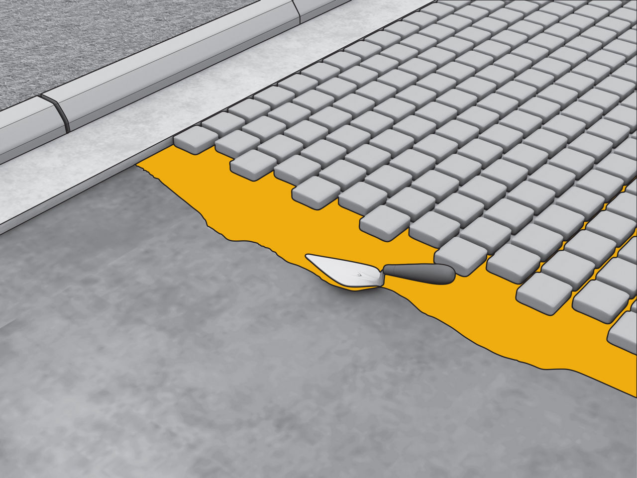 MORTIER POUR LIT DE POSE SIKAFASTFIX-134 TP GRIS - BIG BAG DE 1500 KG - SIKA - 406151