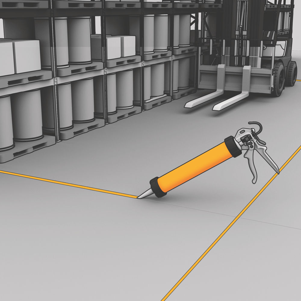 MASTIC MONO COMPOSANT 600ML SIKAFLEX PRO-3 SL GRIS BÉTON - LOT DE 20 - SIKA - 410863