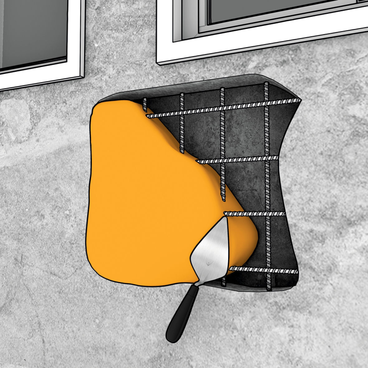 MORTIER EN SAC DE 25KG SIKA MONOTOP-410R - SIKA - 457465