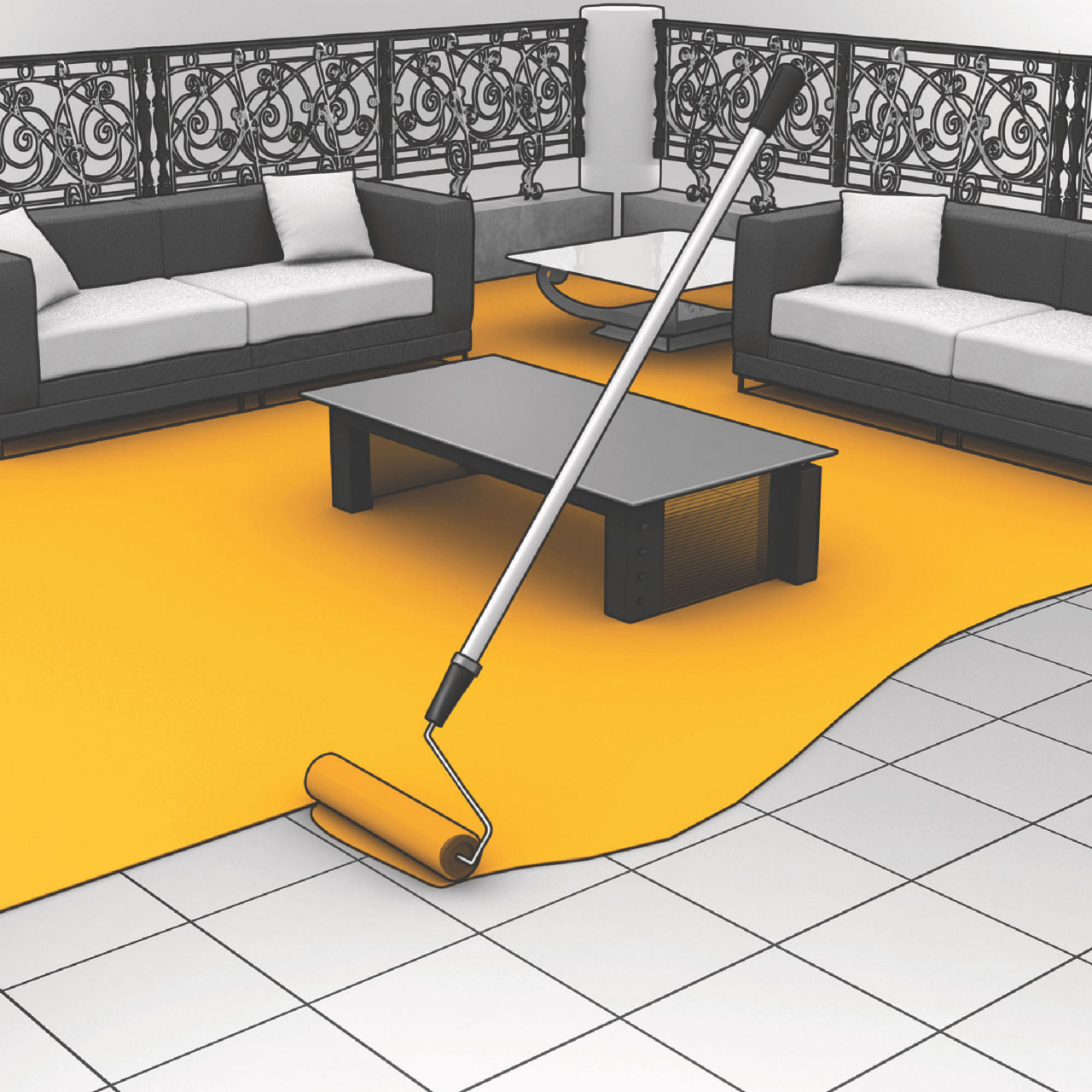 RÉSINE SEAU DE 6KG DE SIKAFLOOR-400 N COLORIS DIVERS - SIKA - 535517