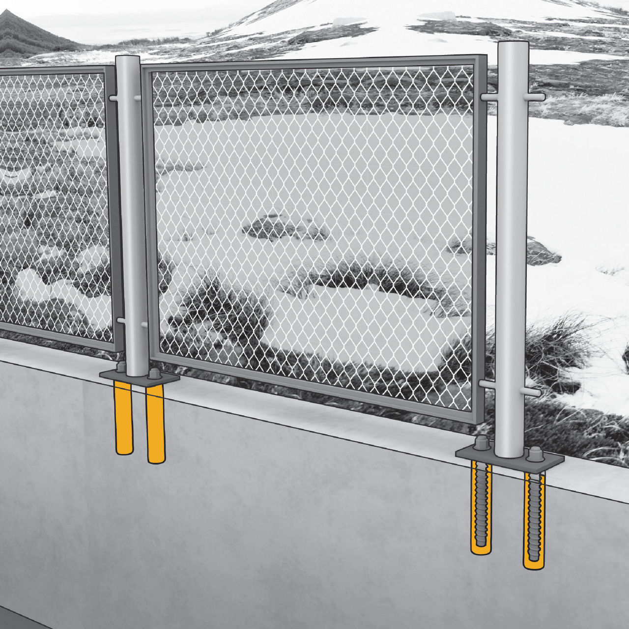 CARTON DE 12 CARTOUCHES DE 300ML + 2 CANULES DE SIKA ANCHORFIX-2+ - SIKA - 577954