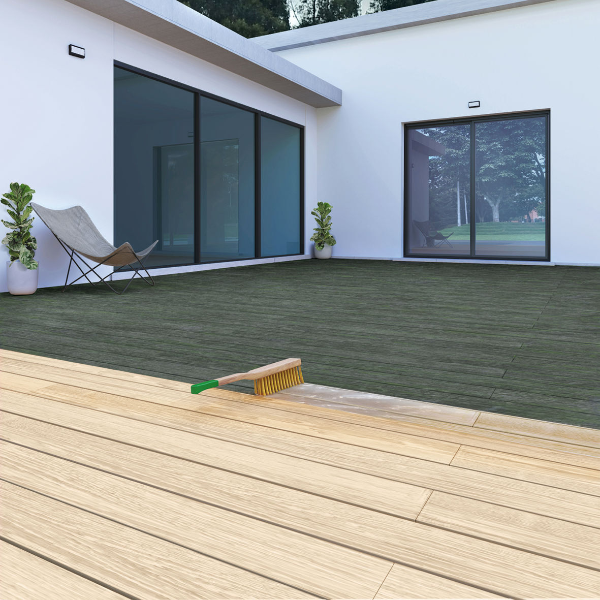 PACK DE 4 BIDONS DE 5L DE SIKAGARD-104 DÉGRISEUR BOIS - SIKA - 707092