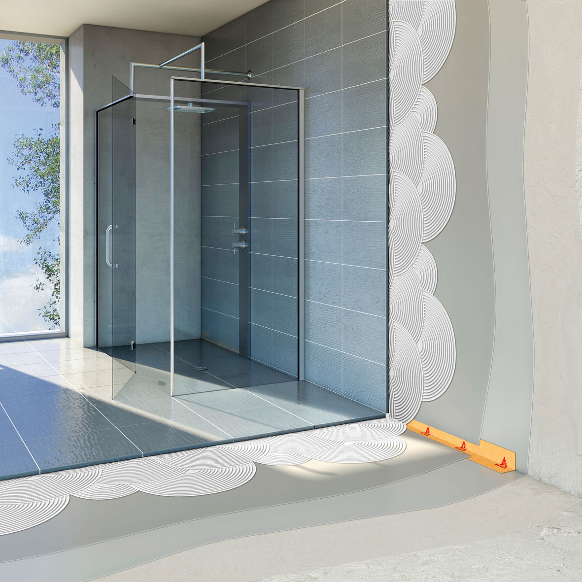 SYSTÈME D'ETANCHEITE - KIT PRODUIT + OUTILS SIKALASTIC-260 STOP AQUA 8M2 - SIKA - 750737