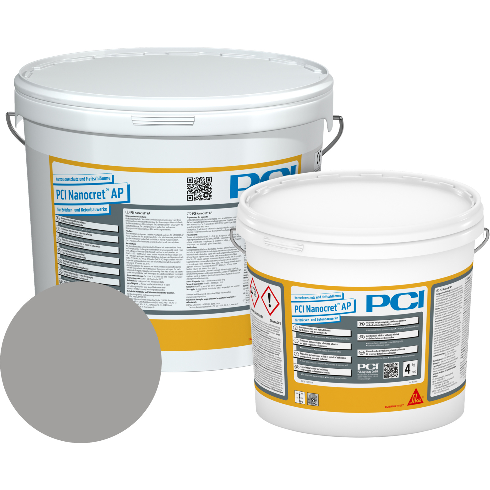 Primaire de passivation et couche d’accrochage 4 kg gris clair SIKA - 757967