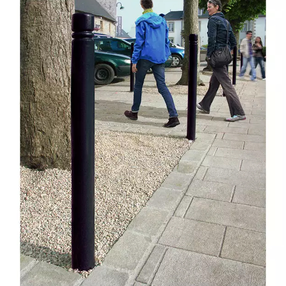 Potelet City Ligne Province Ø76mm RAL3020 - PROCITY - 206320.3020