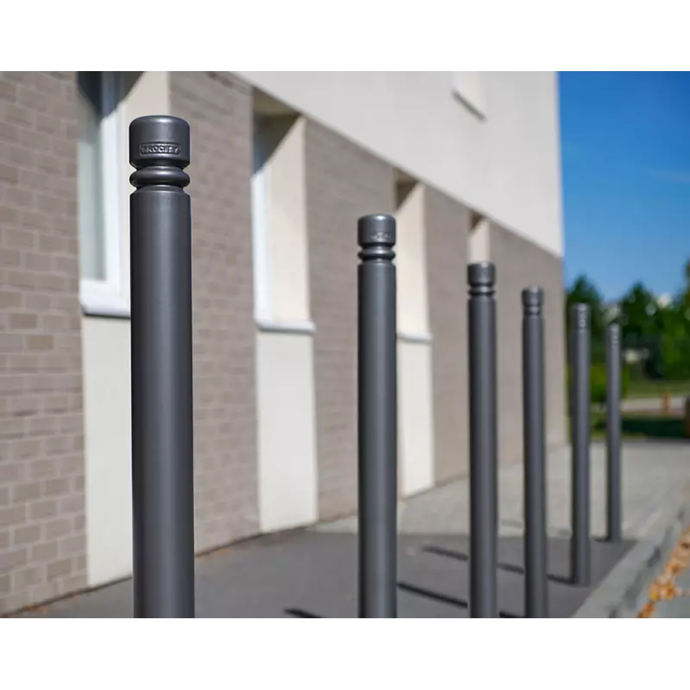Potelet City Ligne Province Ø76mm RAL3004 - PROCITY - 206320.3004