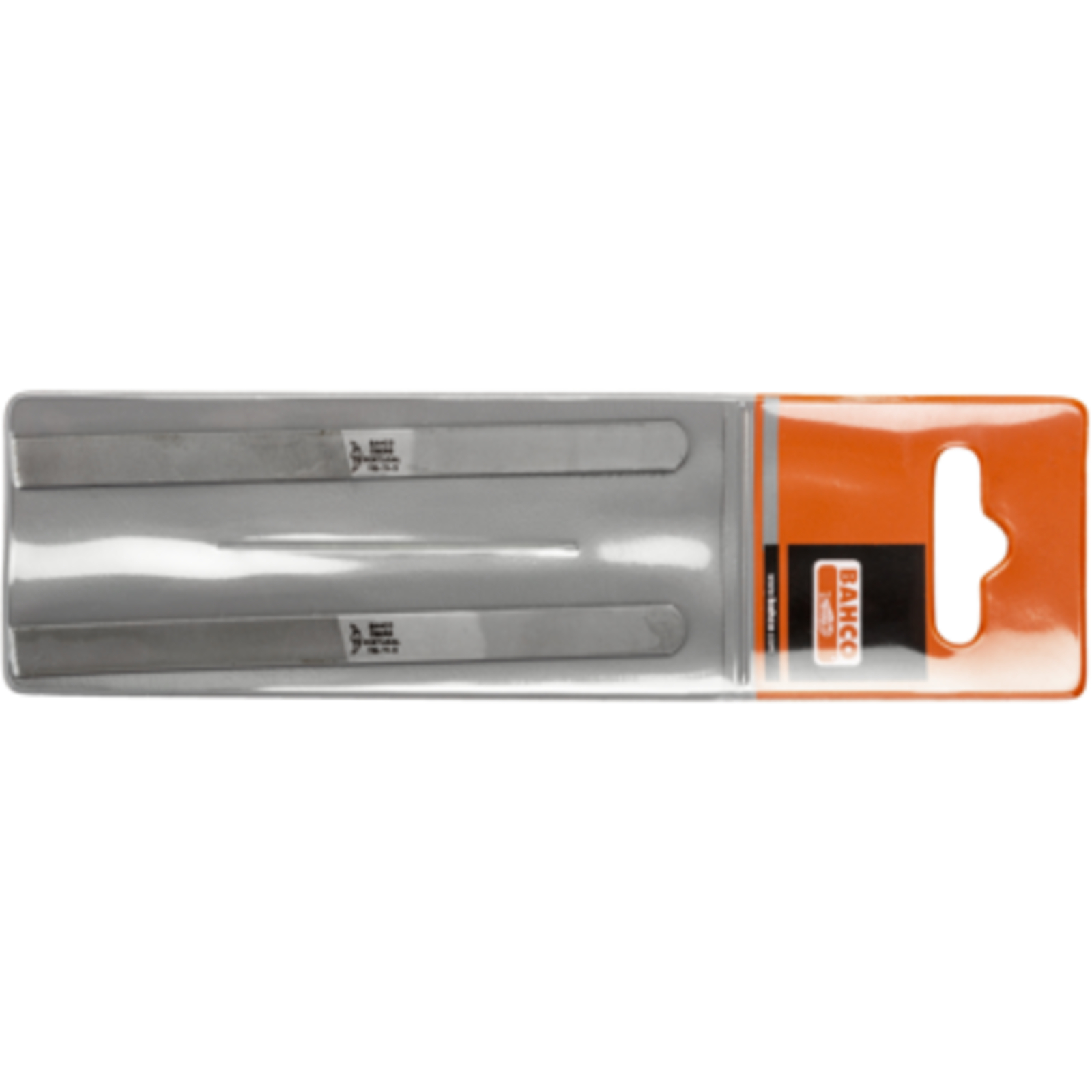 Lime contact plate coupe douce 110 mm sans manche 2 pièces avec étui BAHCO - 1-115-11-3-1