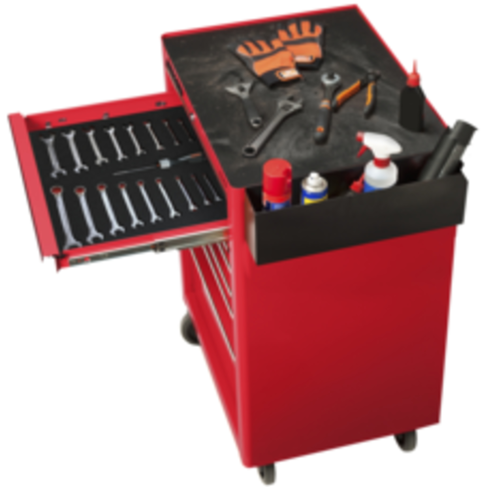 Porte-aérosols acier pour tiroirs 1470 et 1475 140 x 90 x 457 mm BAHCO - 1470K-AC3