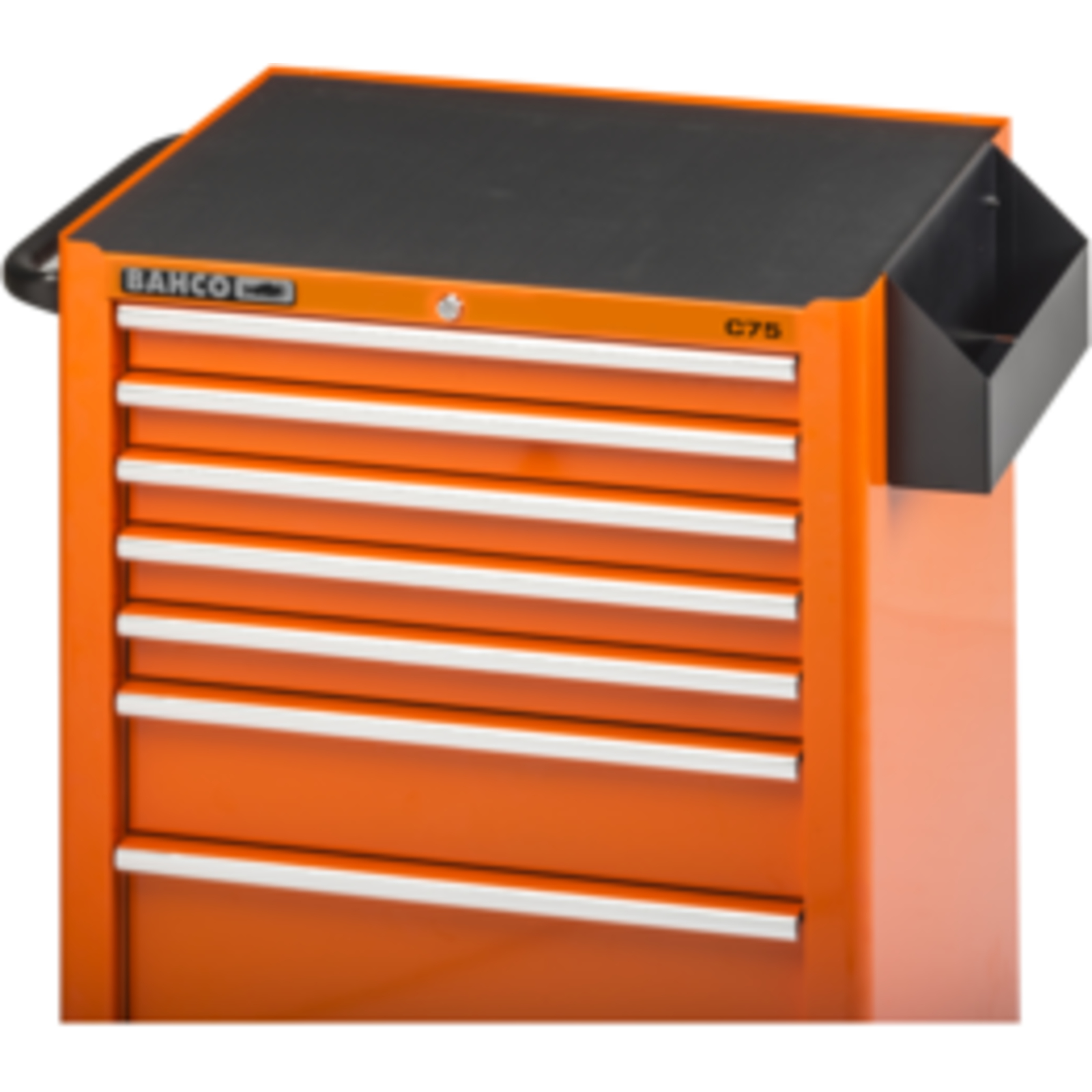 Porte aérosols tiroirs séries 1470 et 1475 180 x 83 x 360 mm acier noir BAHCO - 1470K-AC4