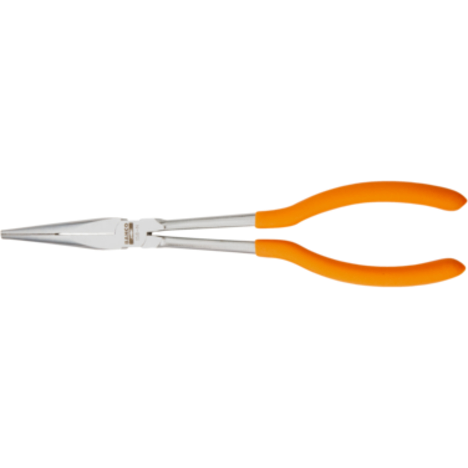 Pince à bec demi-rond extra-longue 280 mm poignées PVC BAHCO - 158-N