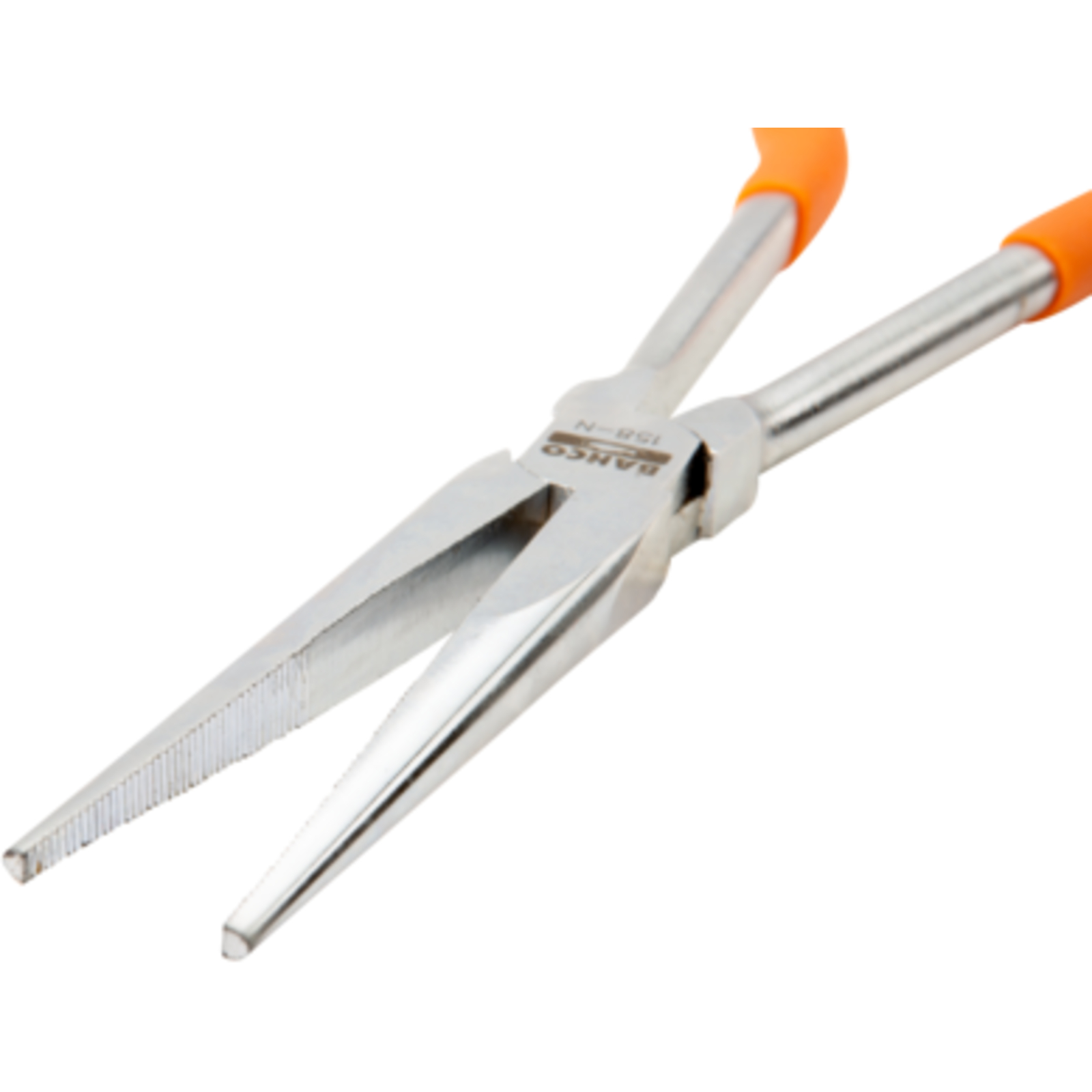 Pince à bec demi-rond extra-longue 280 mm poignées PVC BAHCO - 158-N