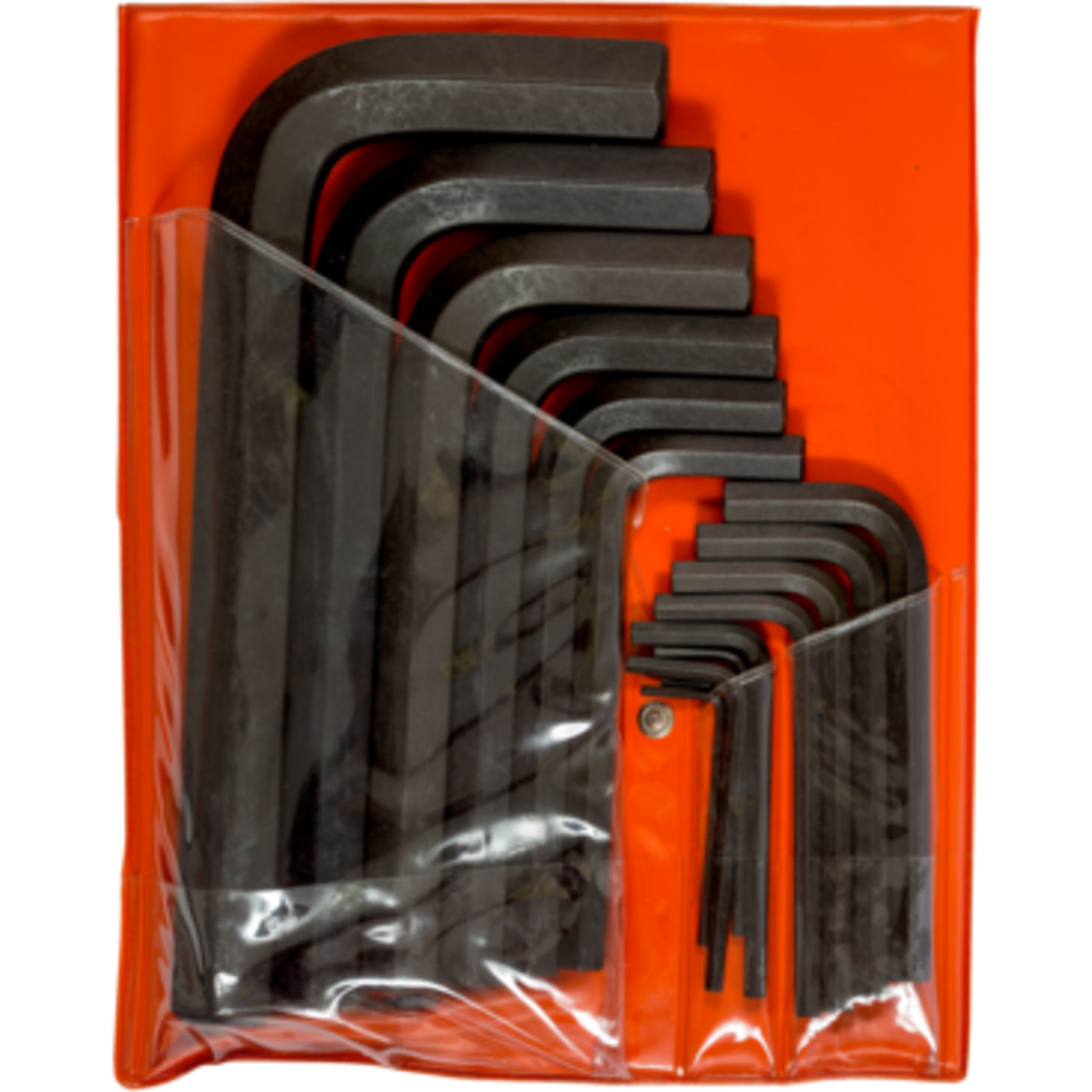 Jeu de clés mâles 6 pans métriques 2-22 mm 15 pcs finition phosphatée sous étui plastique BAHCO - 1995M/15T