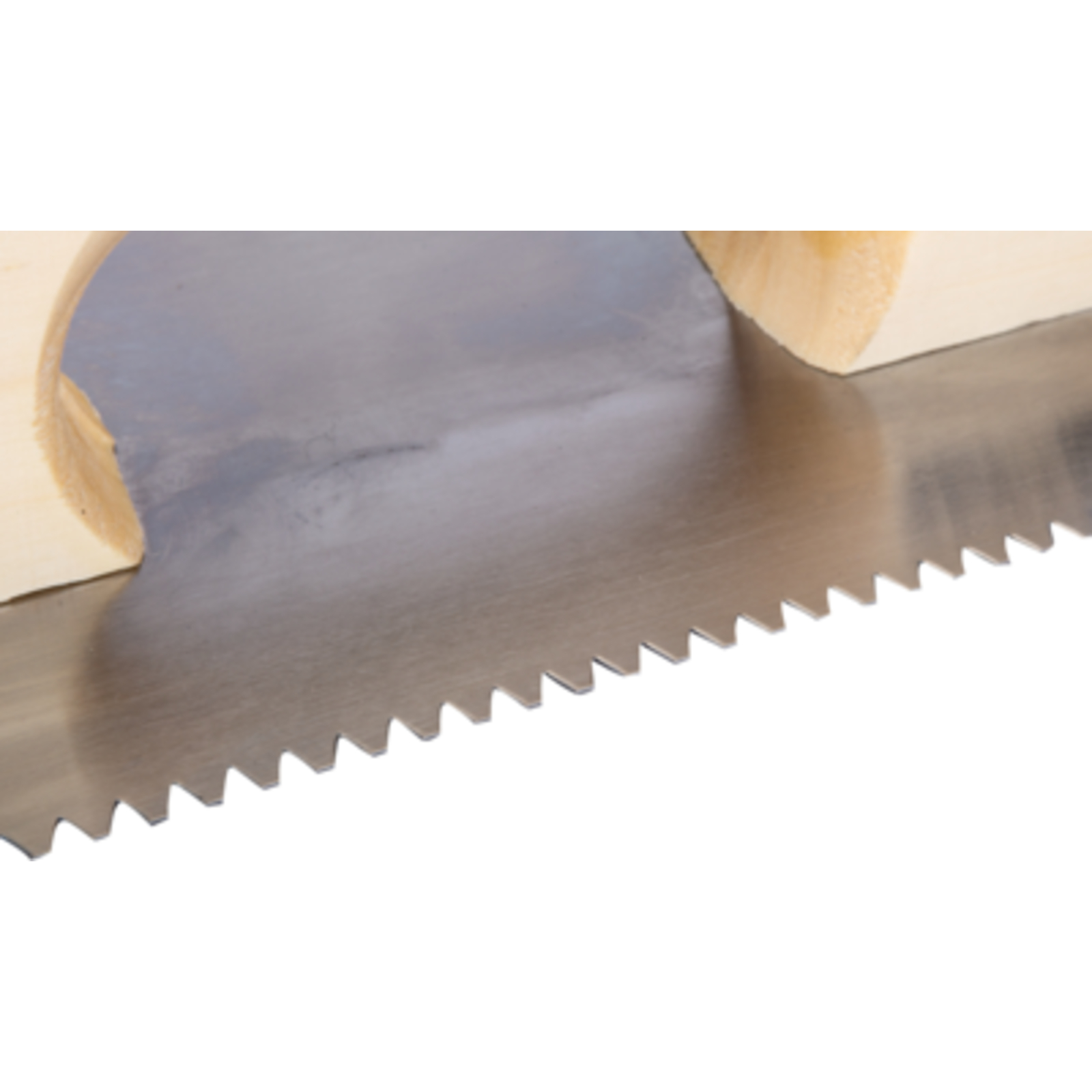 Platoir lame acier carbone dents triangulaires 270 x 115 mm manche bois BAHCO - 209027040