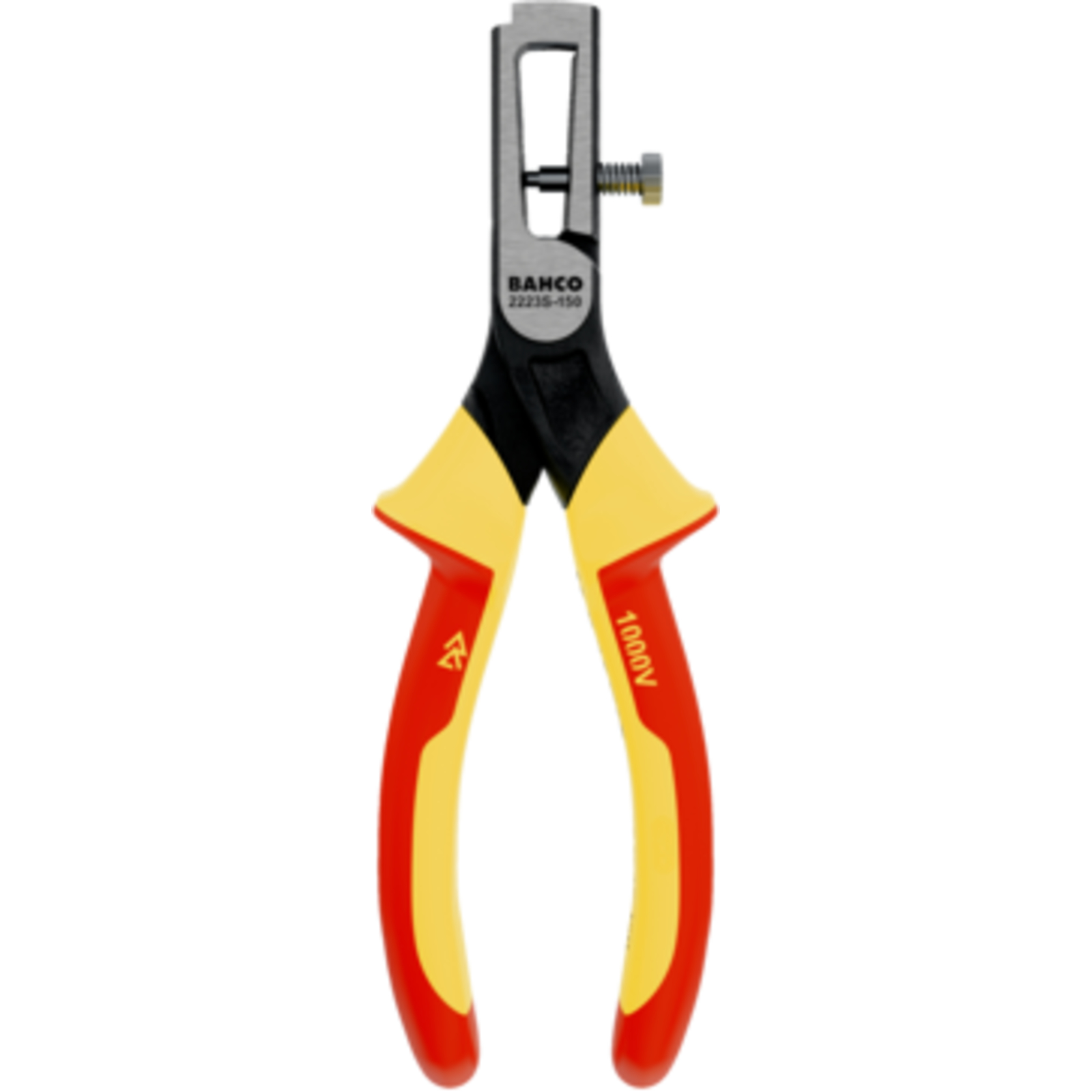 Pince à dénuder coupe-câble 0,5-5 mm poignées isolées ERGO phosphatée 167 mm BAHCO - 2223 S-150