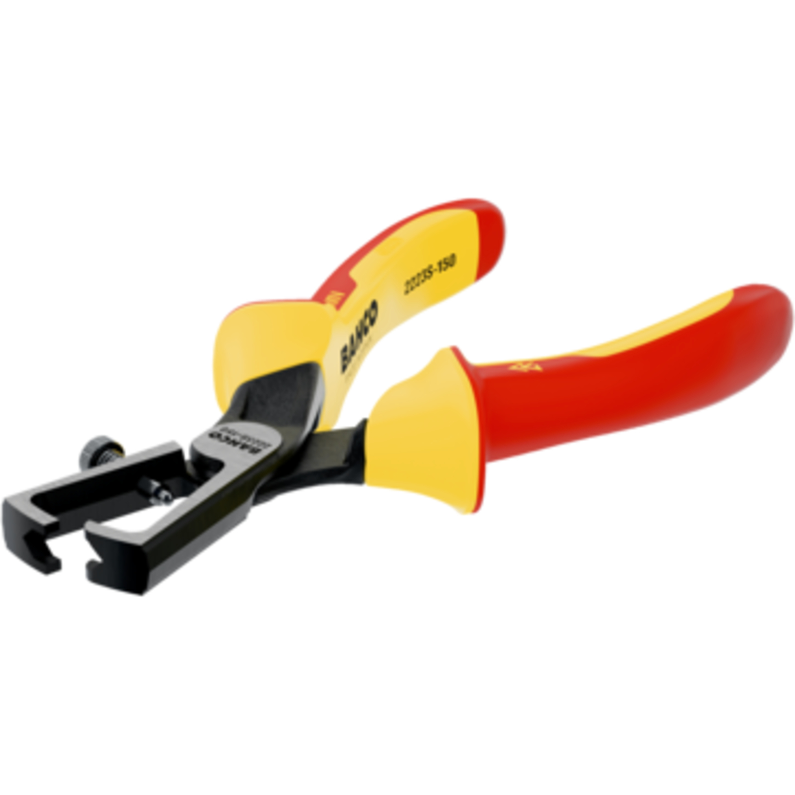 Pince à dénuder coupe-câble 0,5-5 mm poignées isolées ERGO phosphatée 167 mm BAHCO - 2223 S-150