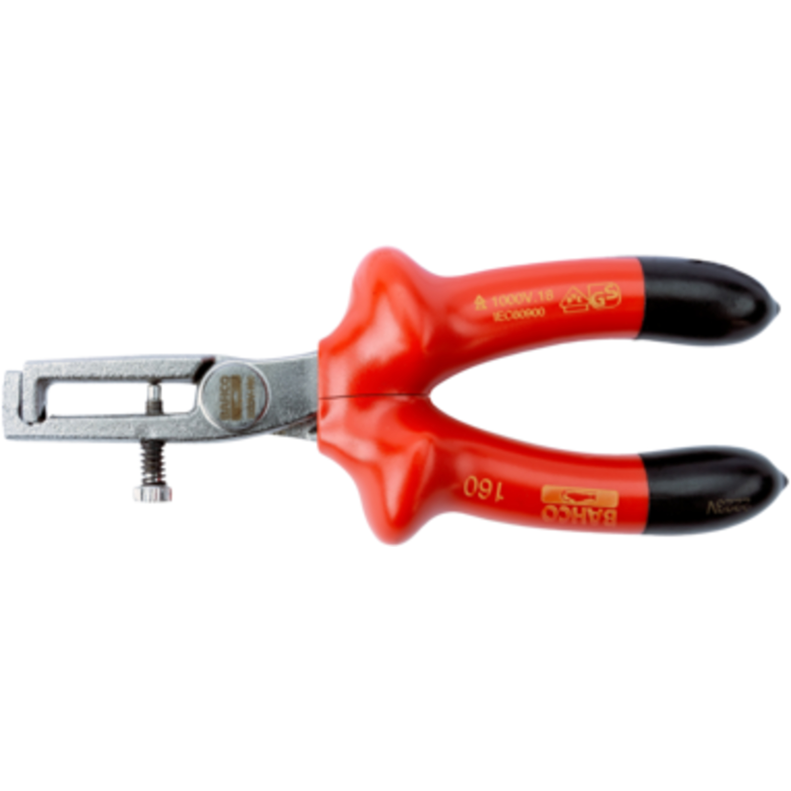 Pinces à dénuder isolées VDE 160 mm capacité 0,5-5 mm BAHCO - 2223V-160