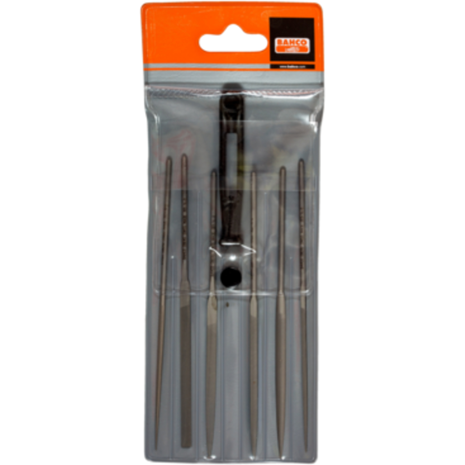 Jeu de limes aiguilles bâtardes 140 mm 6 pièces sans manche avec étui BAHCO - 2-470-14-0-0