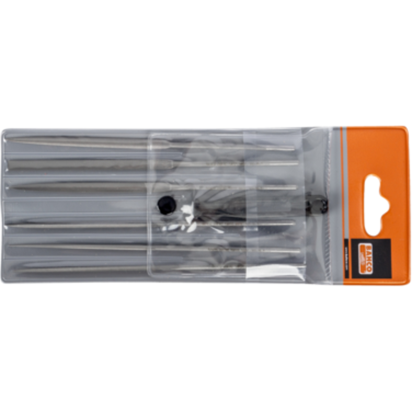 Jeu de limes aiguilles douces sans manche 160 mm 6 pièces avec trousse BAHCO - 2-470-16-2-0