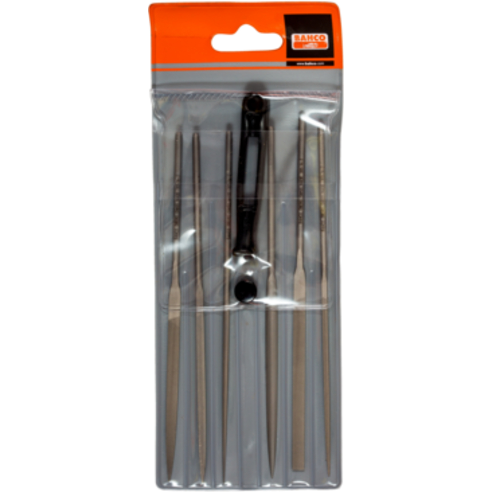 Jeu de limes aiguilles douces sans manche 160 mm 6 pièces avec trousse BAHCO - 2-470-16-2-0