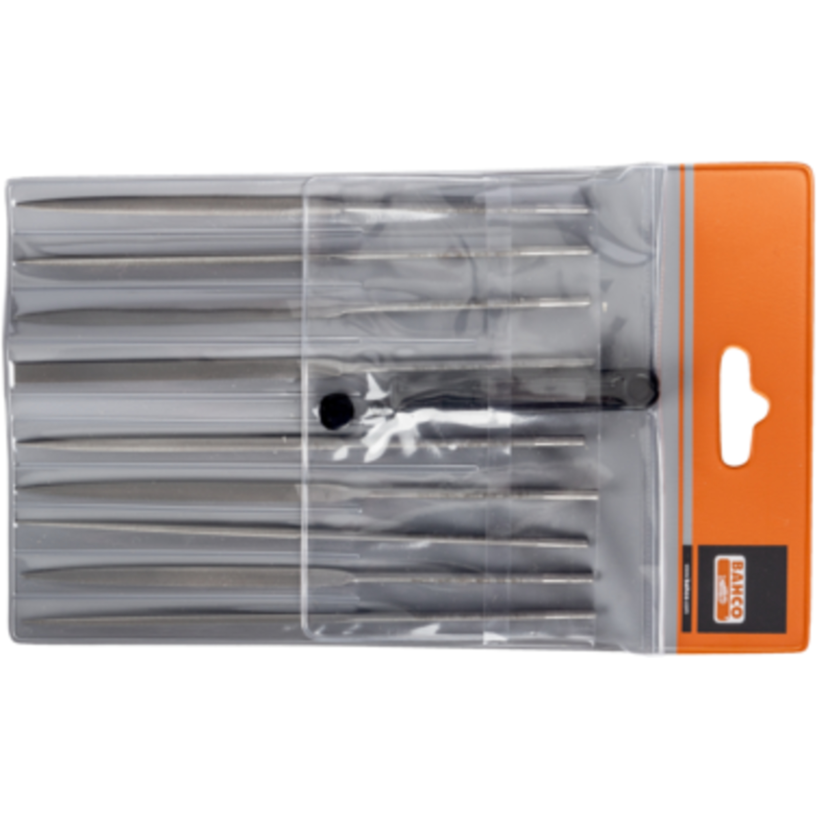 Jeu de limes aiguilles mi-douces 160 mm 9 pièces avec trousse BAHCO - 2-471-16-1-0
