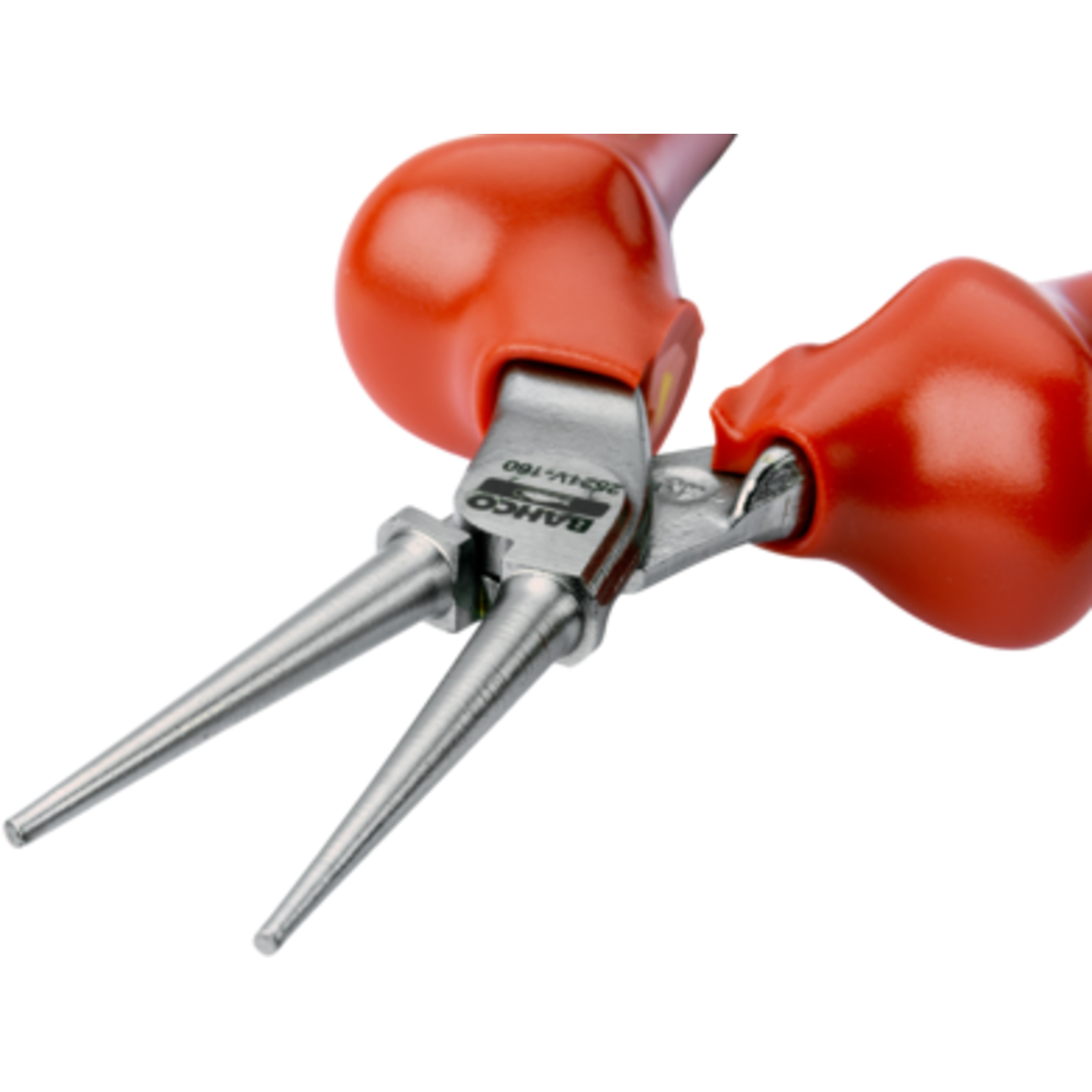 Pinces à bec rond isolées VDE 160 mm haute performance BAHCO - 2521V-160