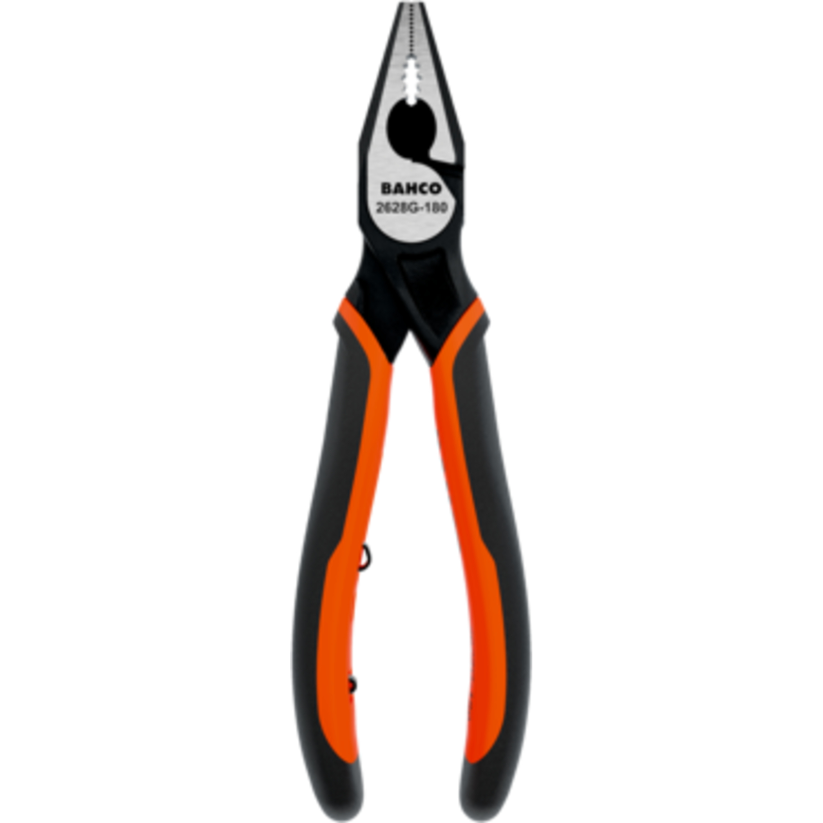 Pinces mixtes 200 mm poignées bi-matière ouverture automatique finition phosphatée BAHCO - 2628G-200IP