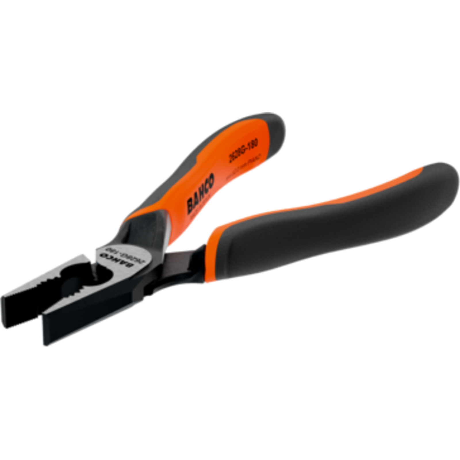Pinces mixtes 200 mm poignées bi-matière ouverture automatique finition phosphatée BAHCO - 2628G-200IP