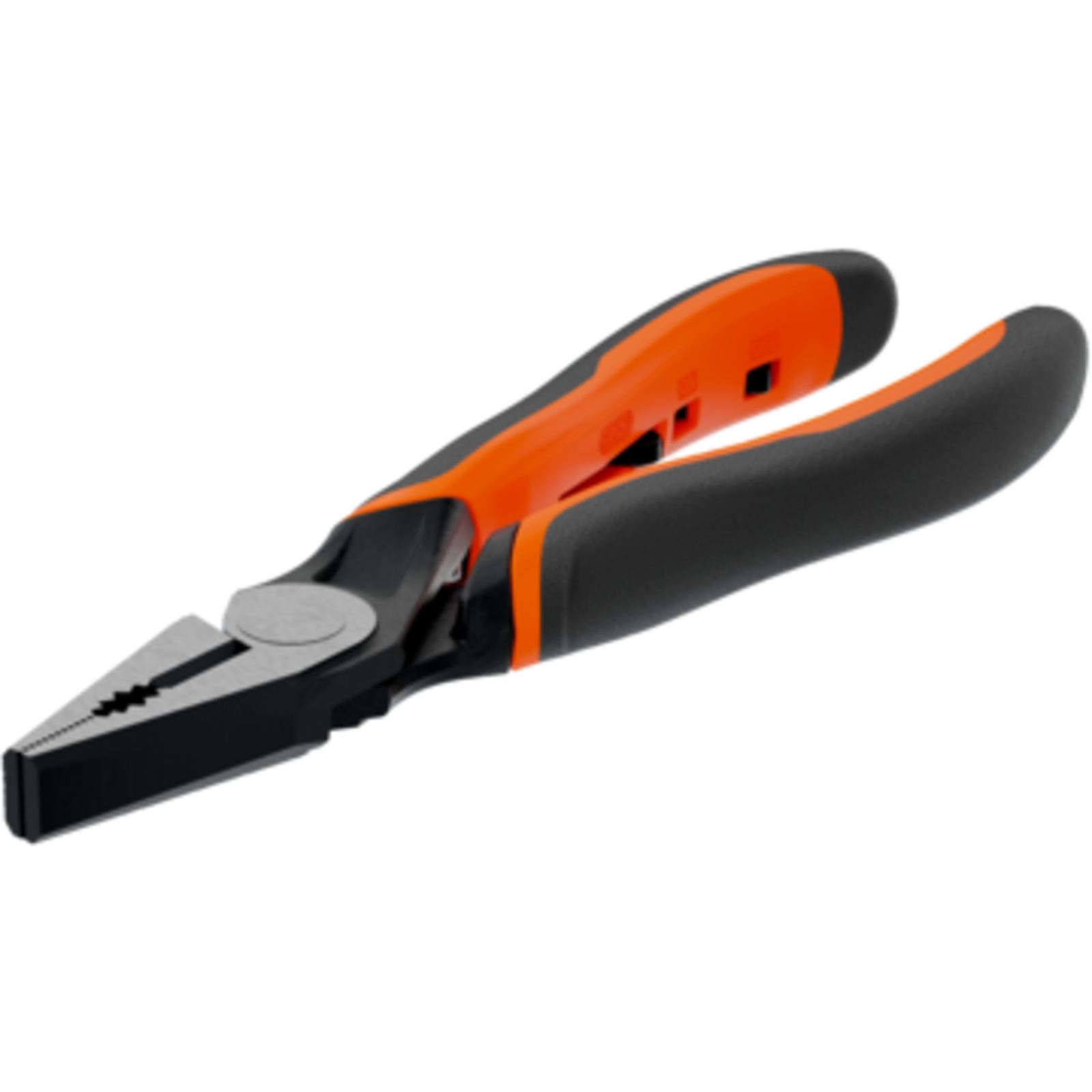 Pinces mixtes 200 mm poignées bi-matière ouverture automatique finition phosphatée BAHCO - 2628G-200IP