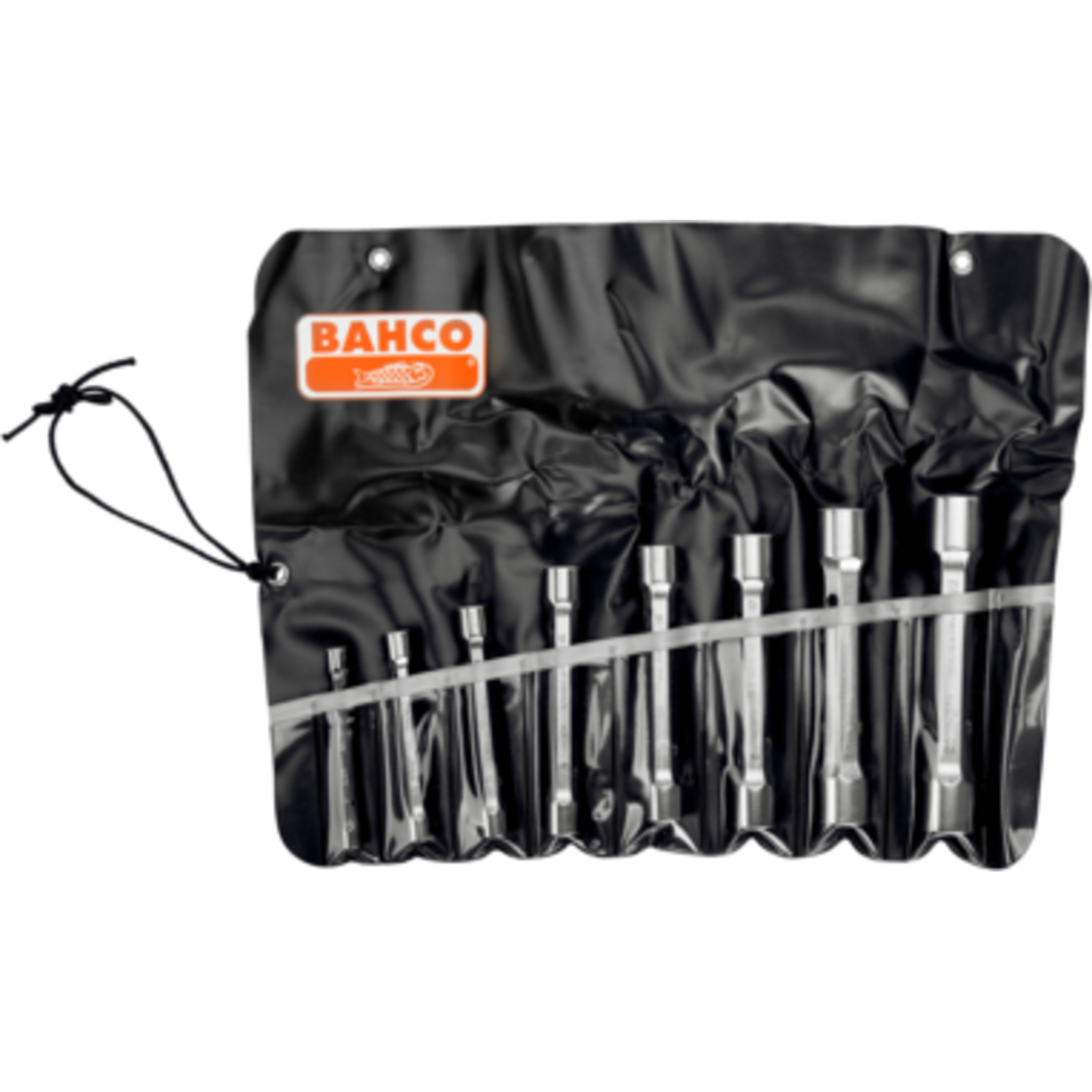 Jeu clés à pipe droites doubles métriques 8 pcs en pochette BAHCO - 27M/8T