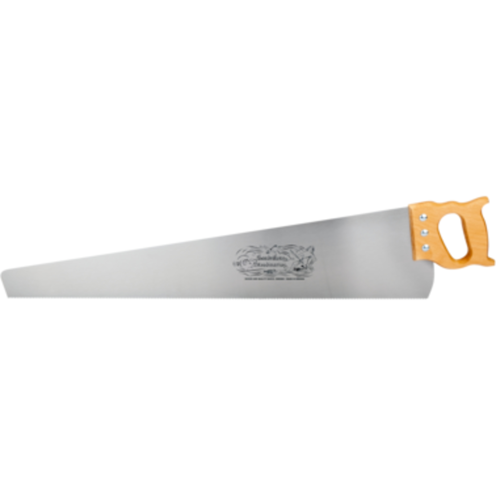 Scie égoïne musicale 750 mm manche bois BAHCO - 296