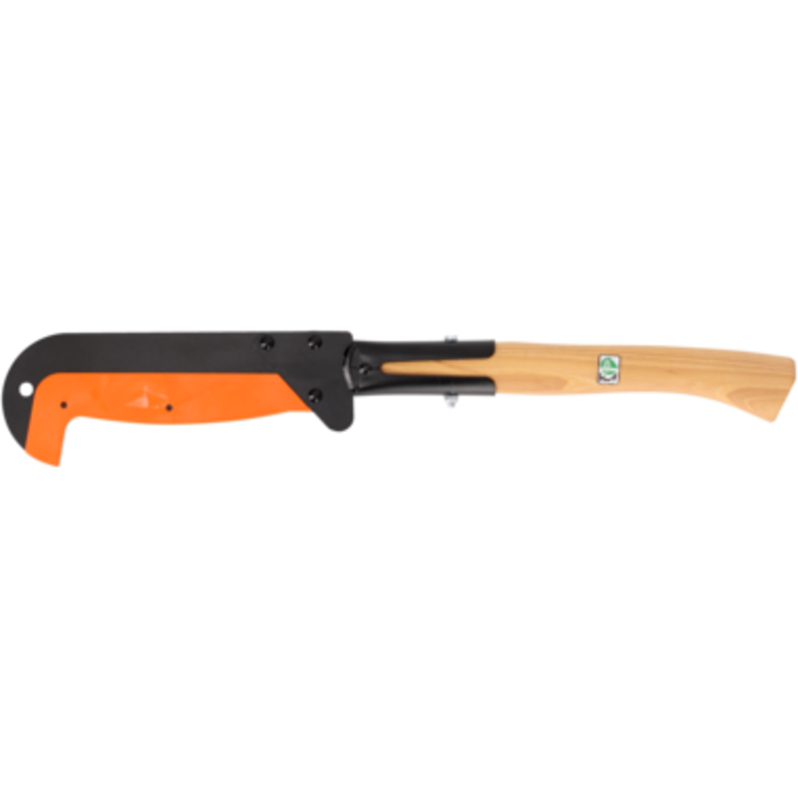 Couteau débroussaillage lame acier trempé manche bois hickory 600 mm avec protecteur BAHCO - 3005