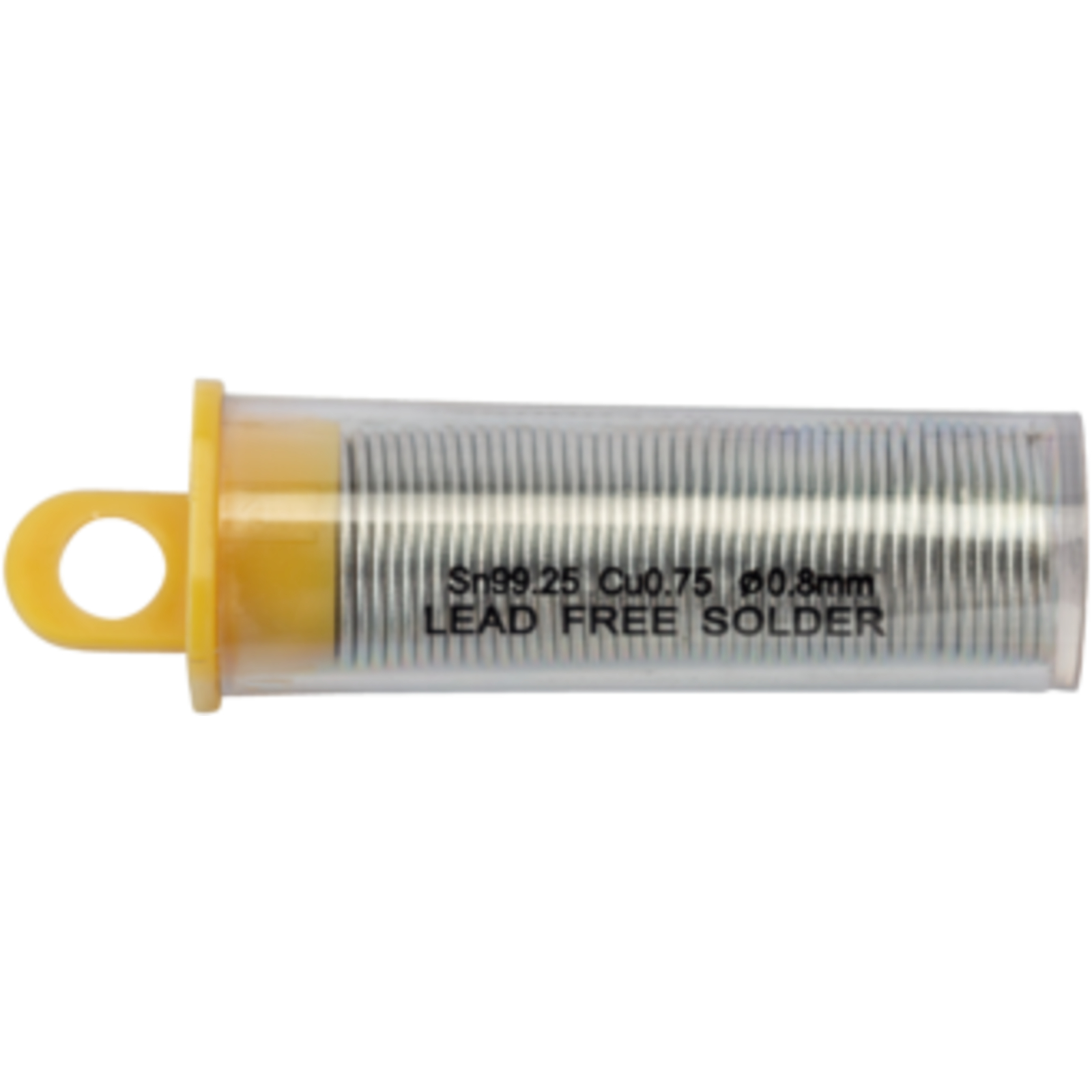 Fil d’étain micro-électronique 0,8 mm 4 m 0,75 Cu 99,25 Sn % BAHCO - 329000500
