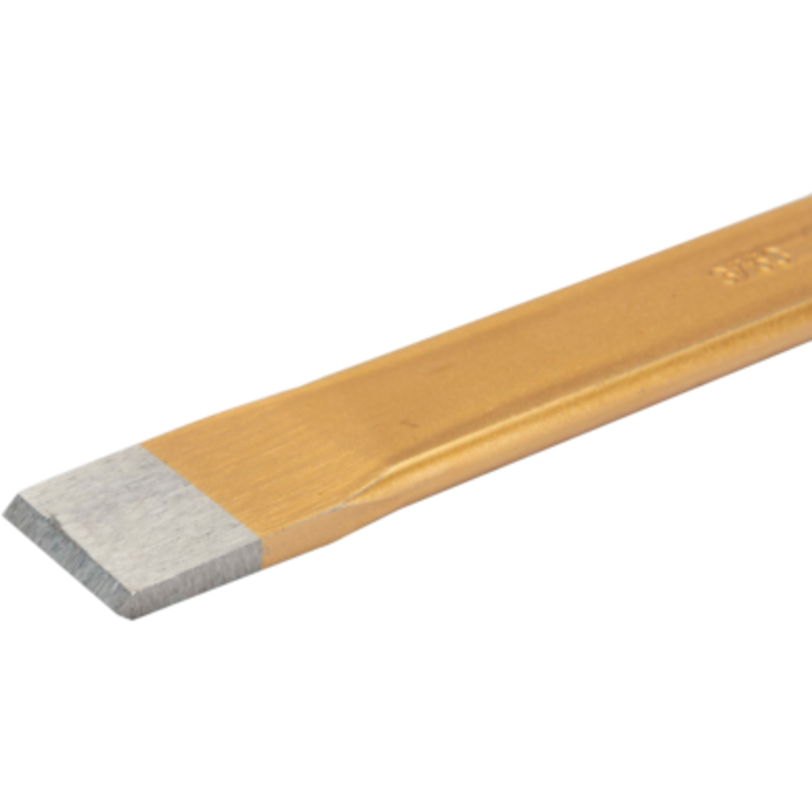 Burin à coupe 26 x 7 mm corps plat ovale finition verni cuivré 235 mm BAHCO - 3750