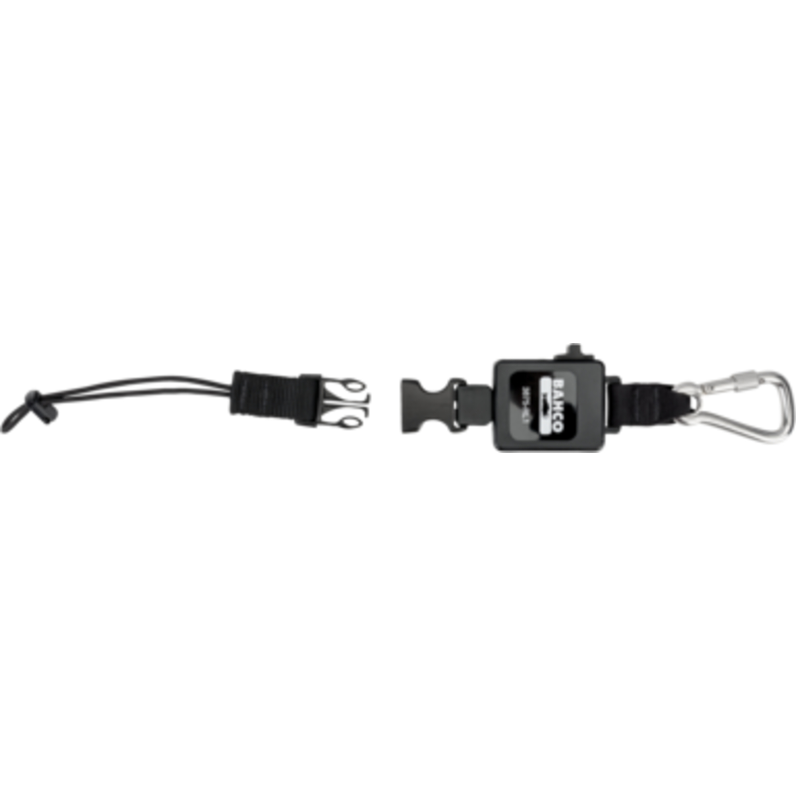 Lanière rétractable 0,9 kg 1 m avec mousqueton non détachable BAHCO - 3875-RL1