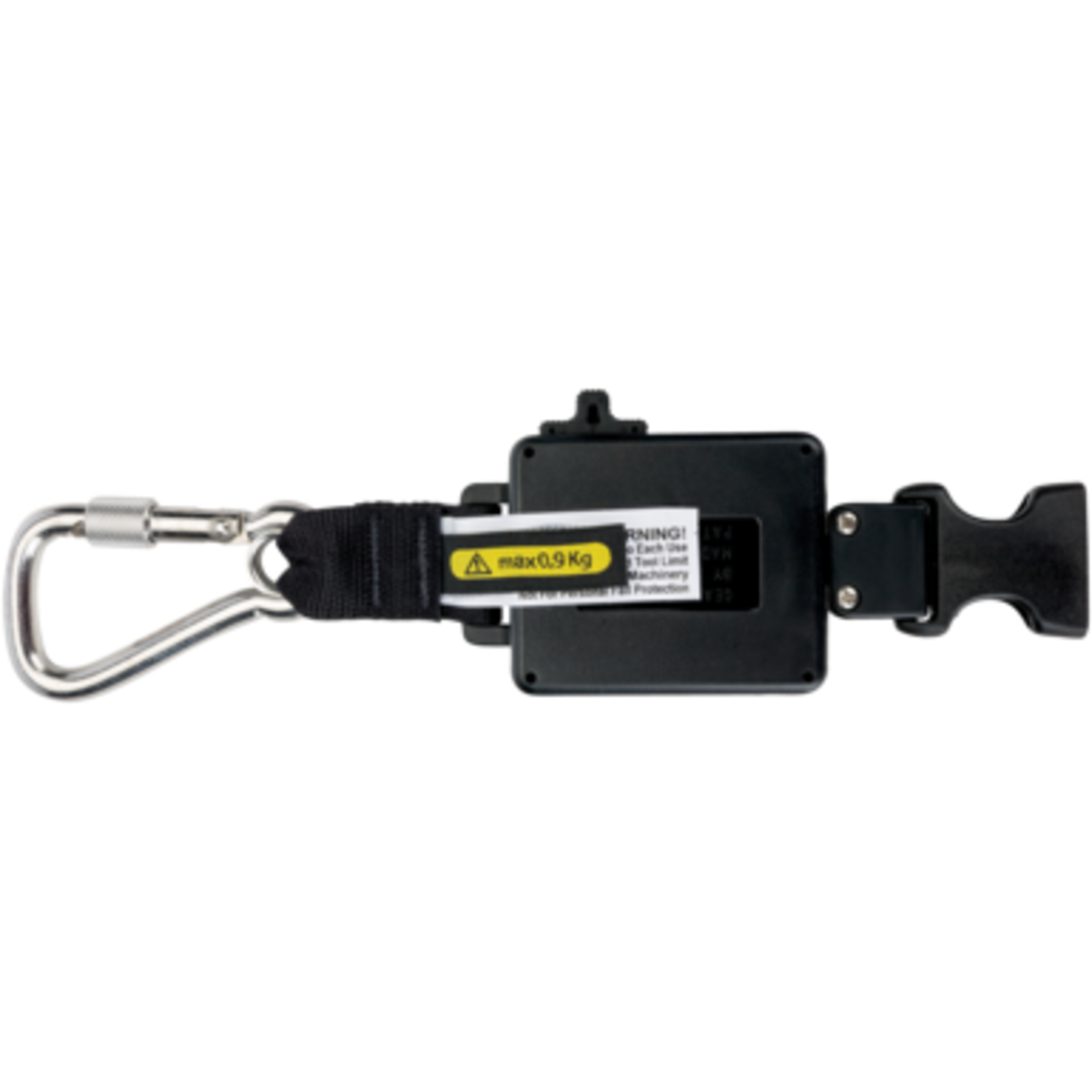 Lanière rétractable 0,9 kg 1 m avec mousqueton non détachable BAHCO - 3875-RL1